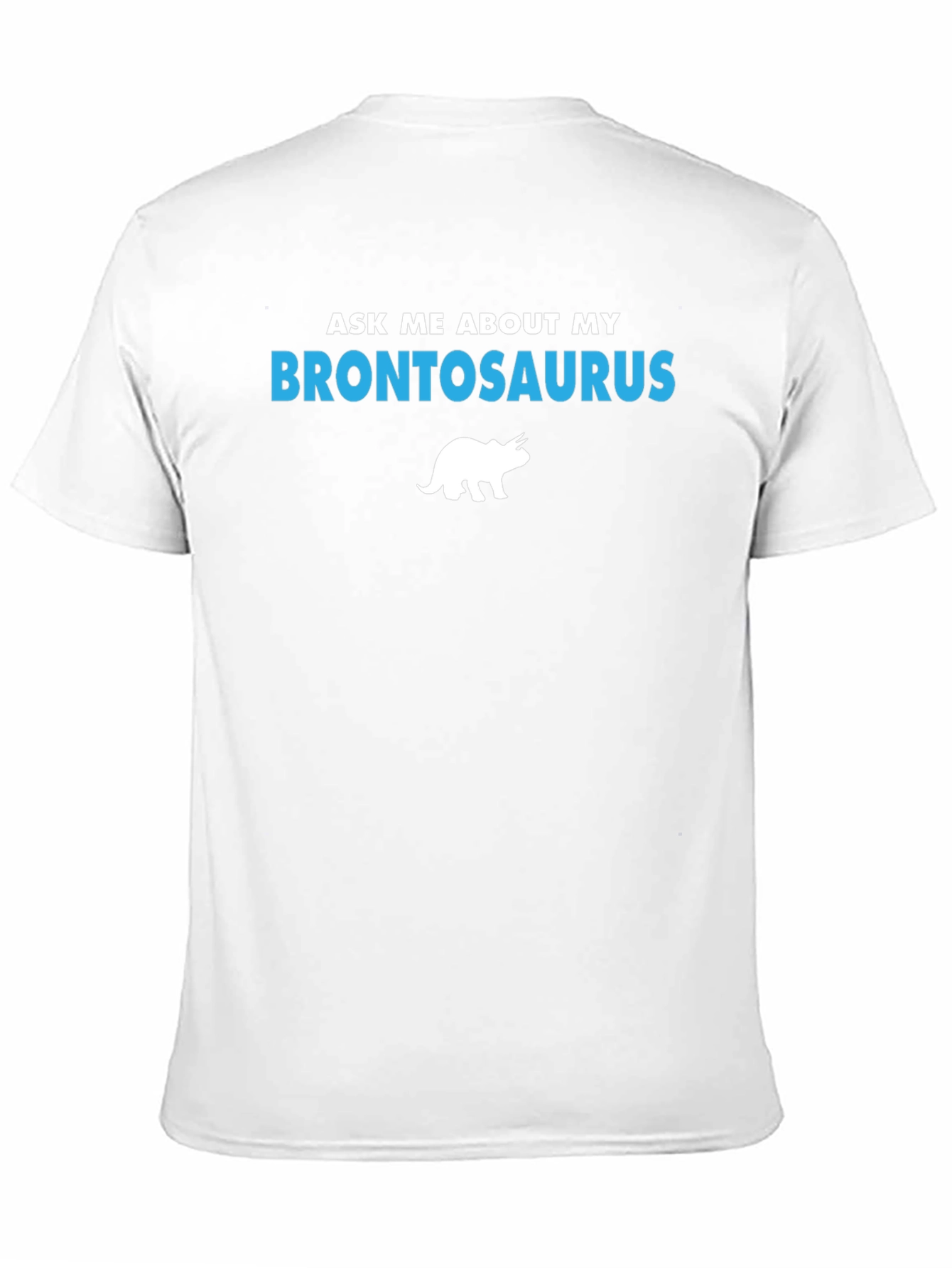 Brontosaurus T-Shirt: Funny Dinosaur Tee for Men