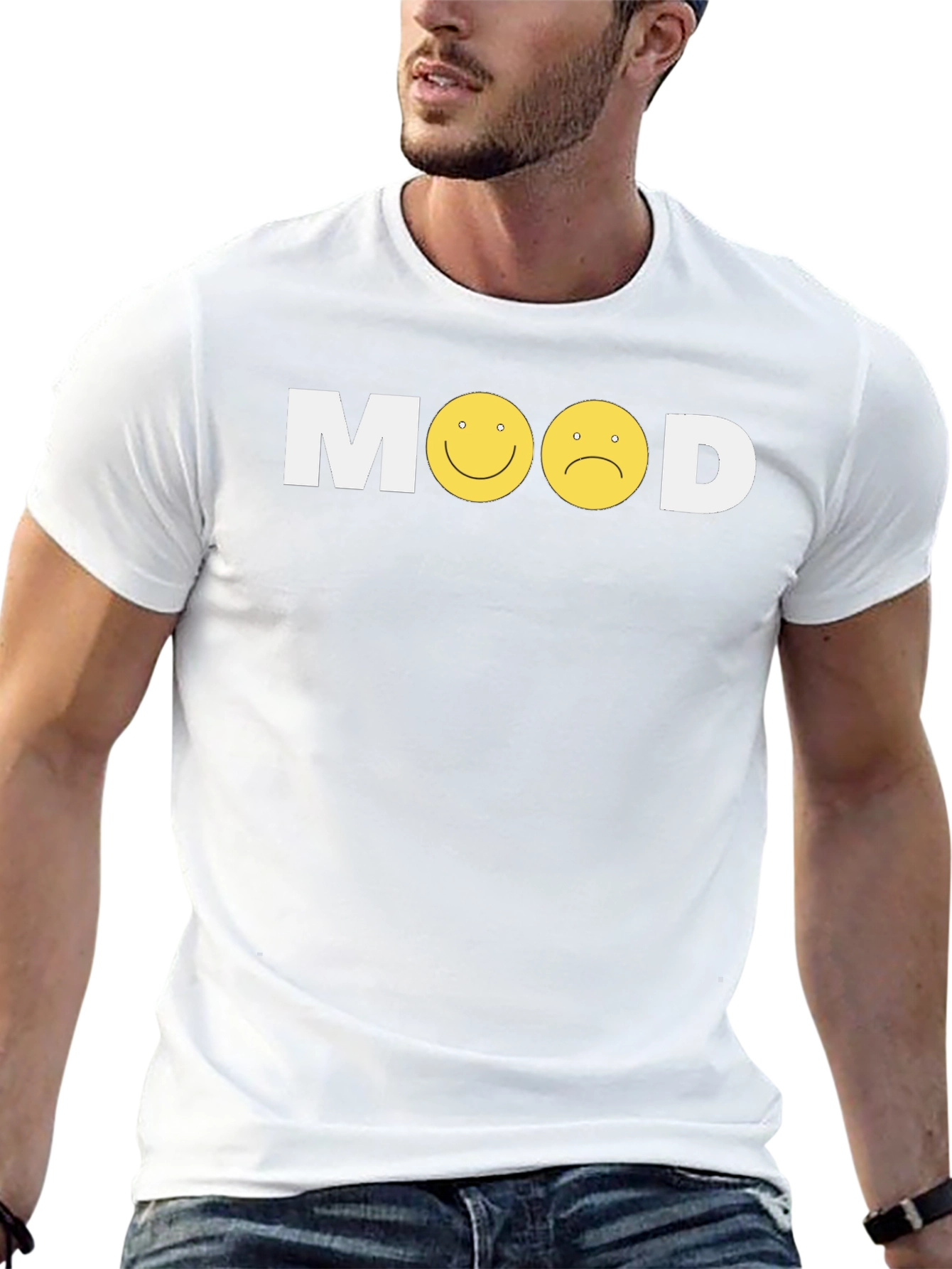 Mood Graphic Tee - Mens Black T-Shirt