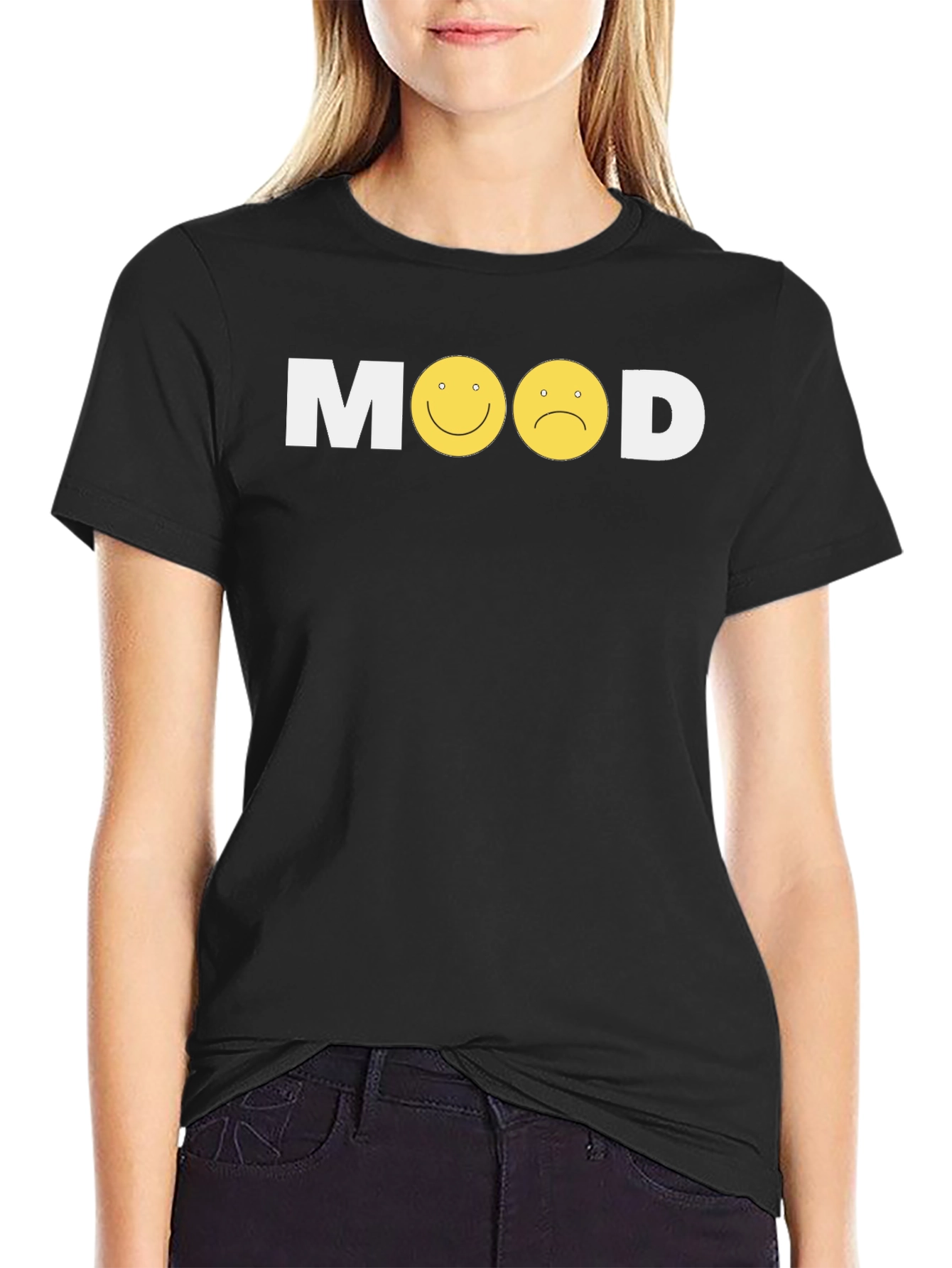 Mood Graphic Tee - Mens Black T-Shirt