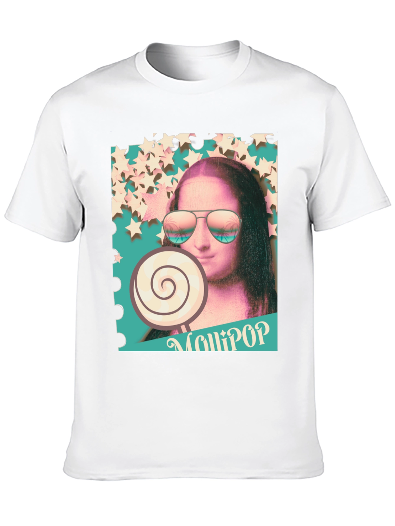 Mona Lisa Lollipop Graphic Tee