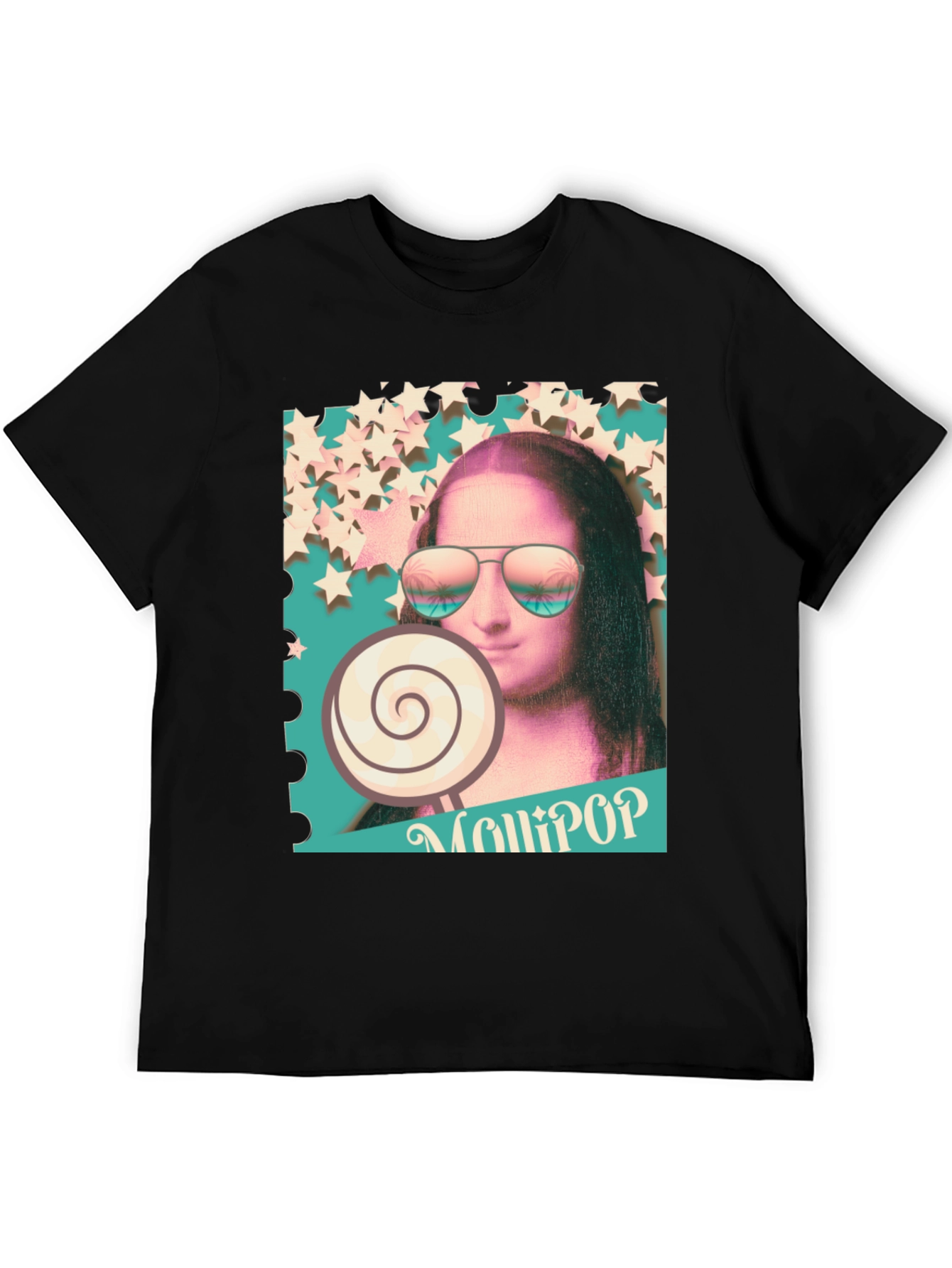 Mona Lisa Lollipop Graphic Tee