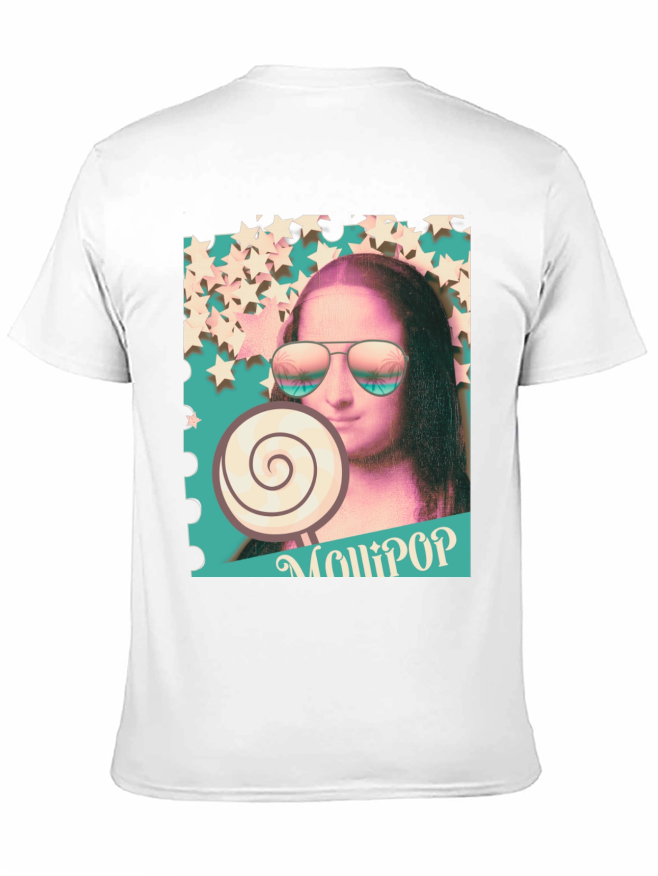 Mona Lisa Lollipop Graphic Tee