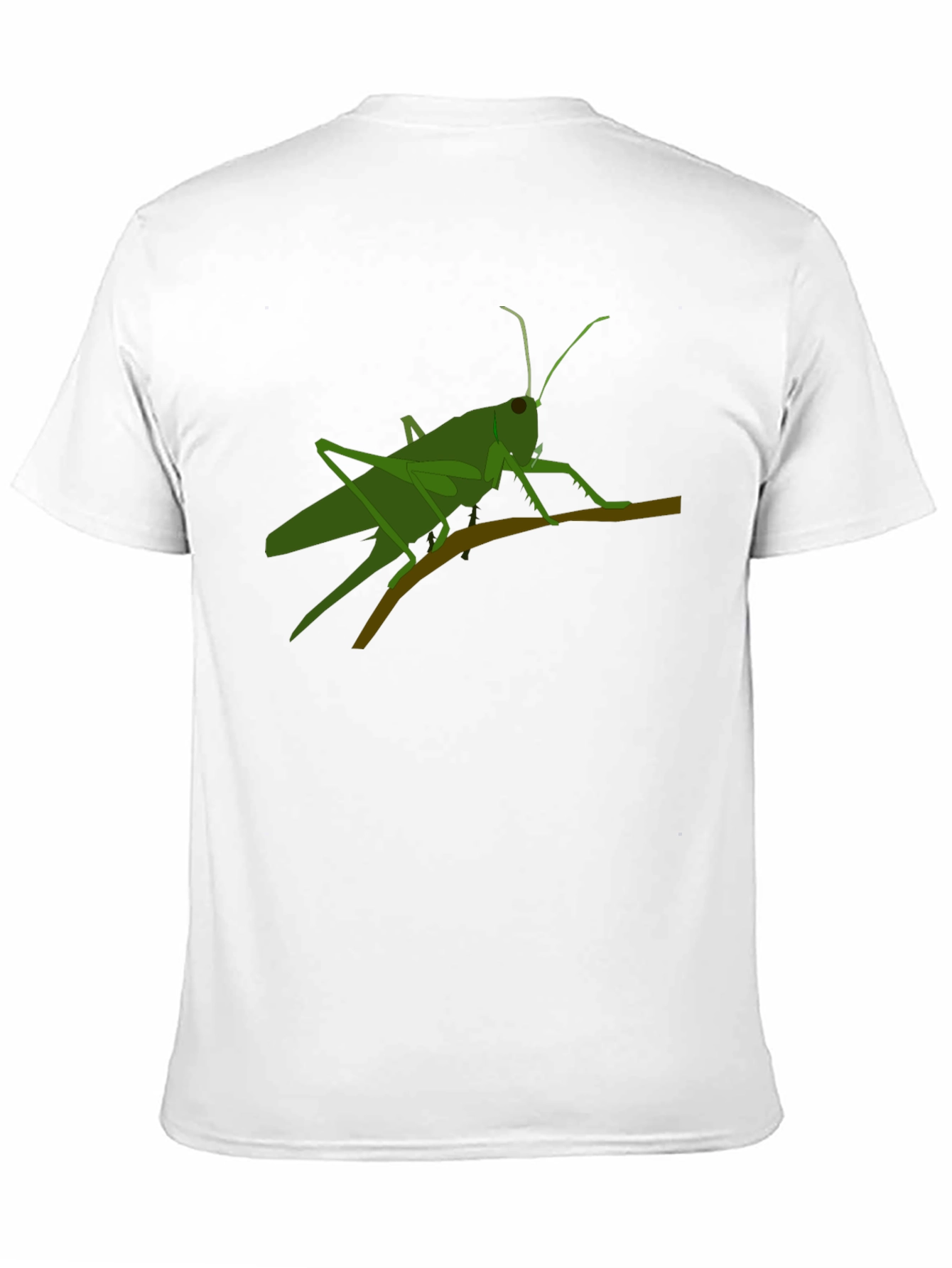Grasshopper Graphic Tee - Black Cotton T-Shirt