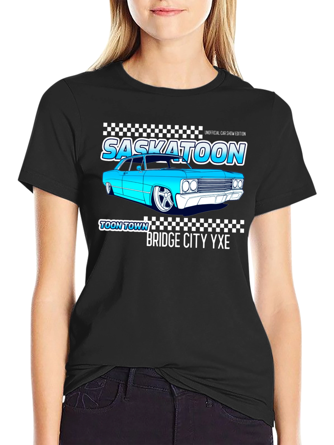 Saskatoon Car Show Edition Black T-Shirt