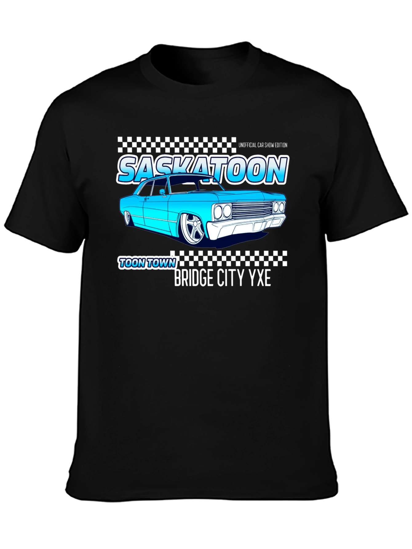 Saskatoon Car Show Edition Black T-Shirt
