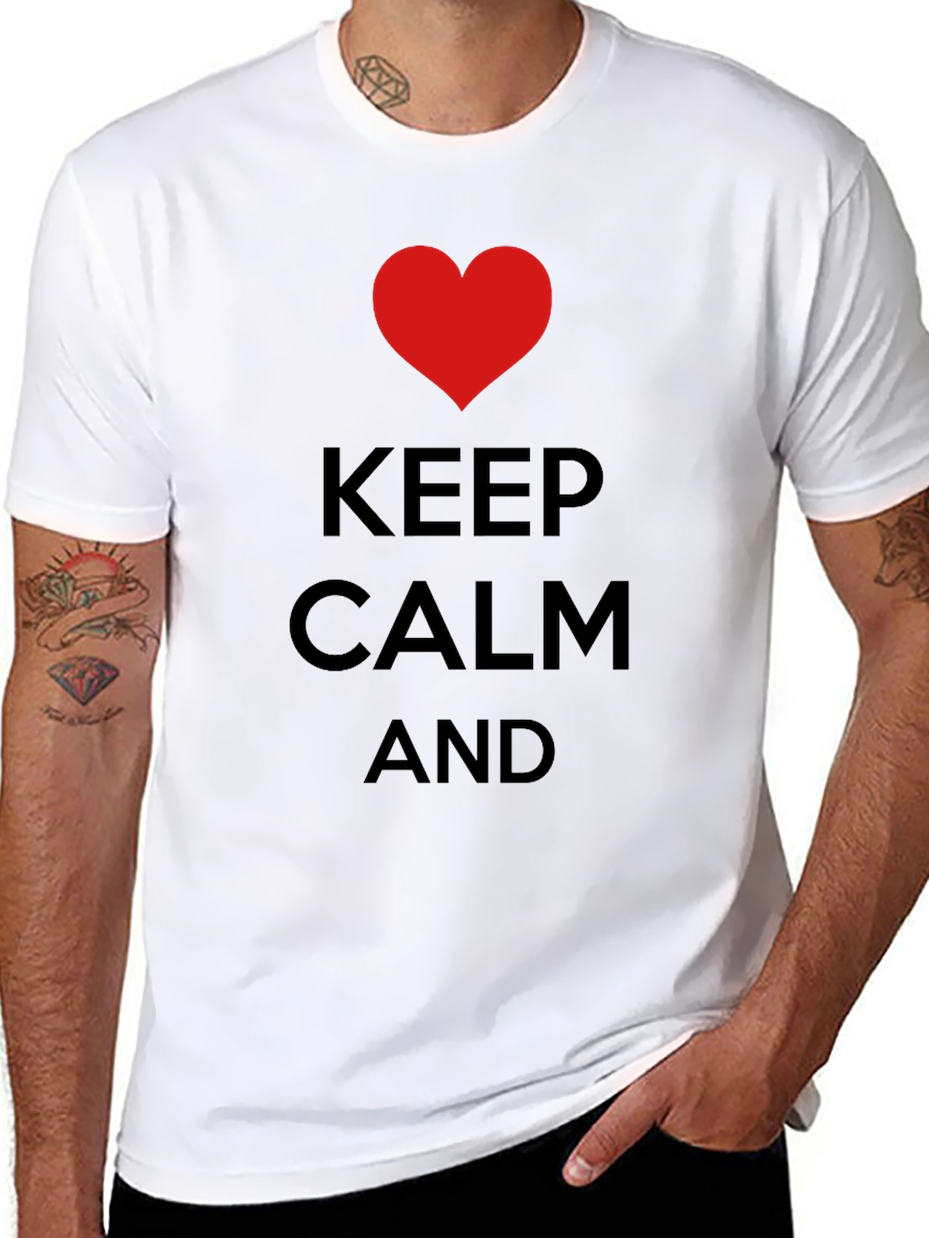 Keep Calm Graphic Tee