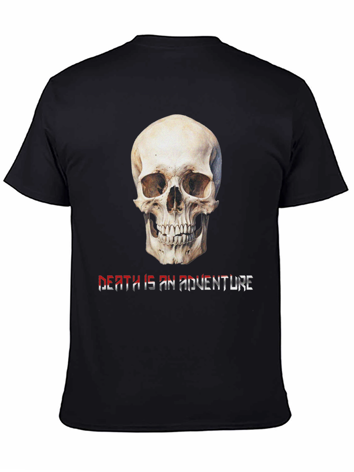 Skull Death is an Adventure Graphic Tee