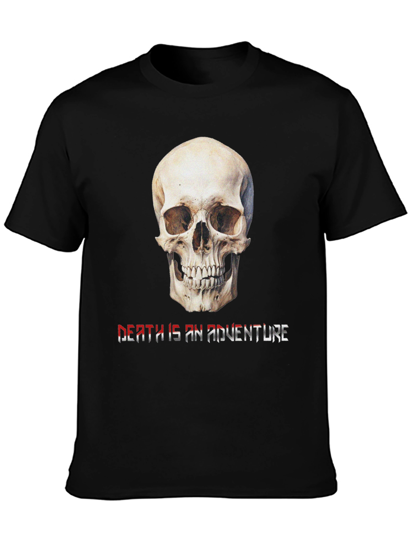 Skull Death is an Adventure Graphic Tee