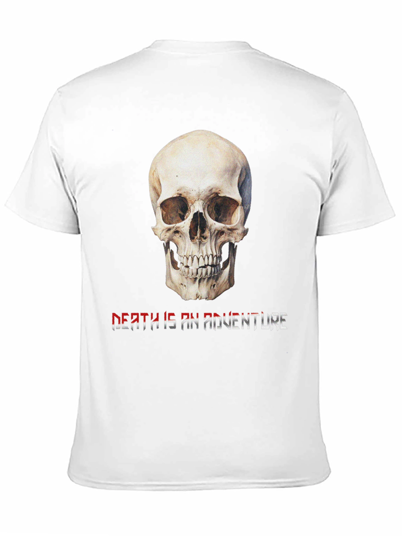 Skull Death is an Adventure Graphic Tee