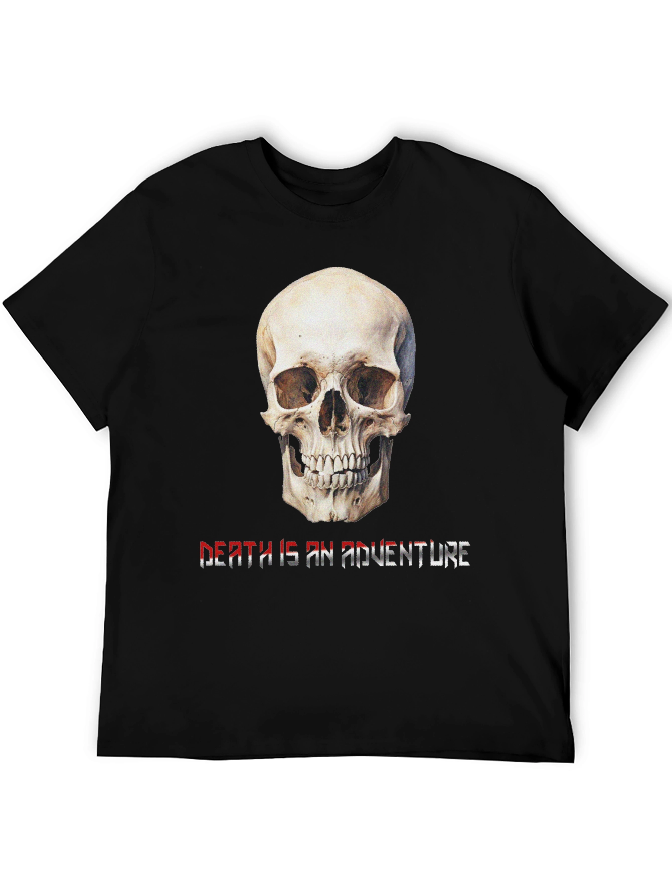 Skull Death is an Adventure Graphic Tee