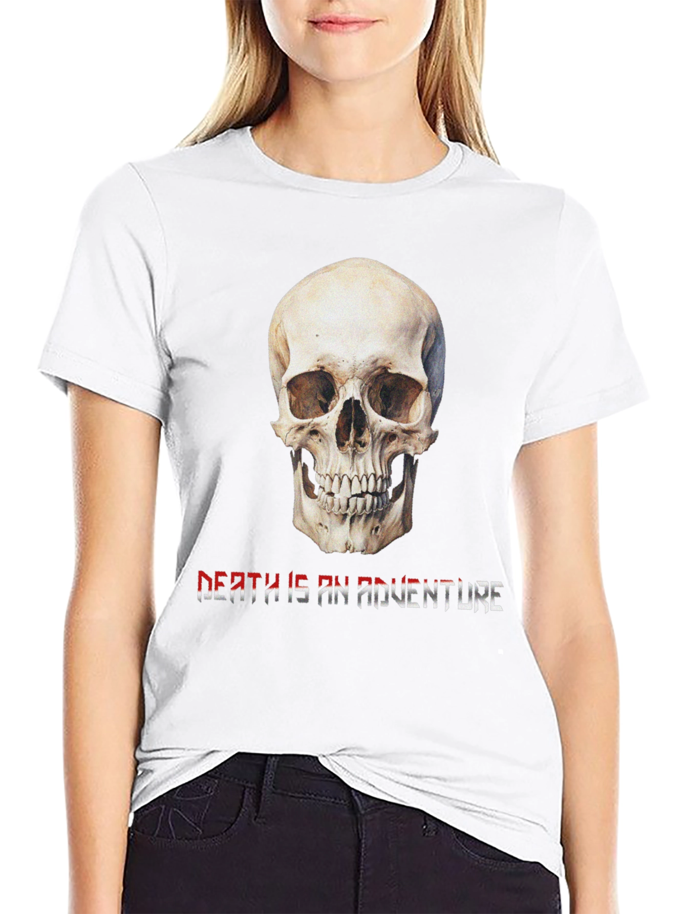 Skull Death is an Adventure Graphic Tee
