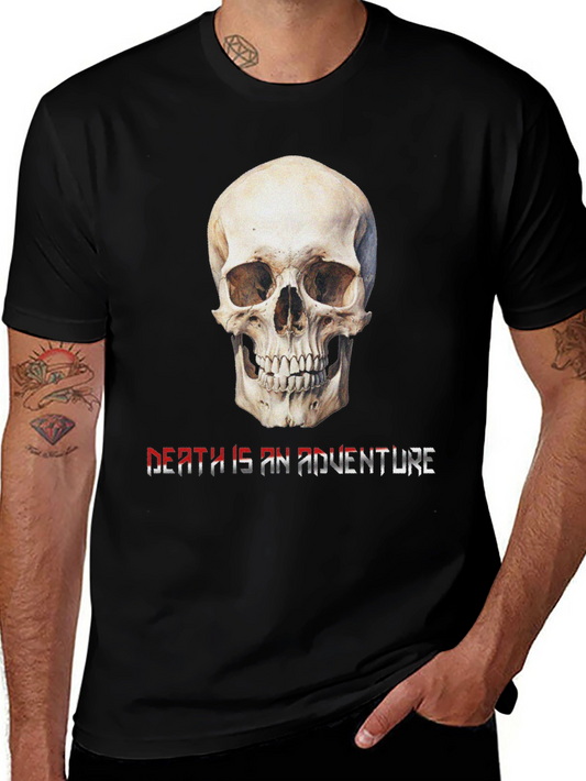 Skull Death is an Adventure Graphic Tee