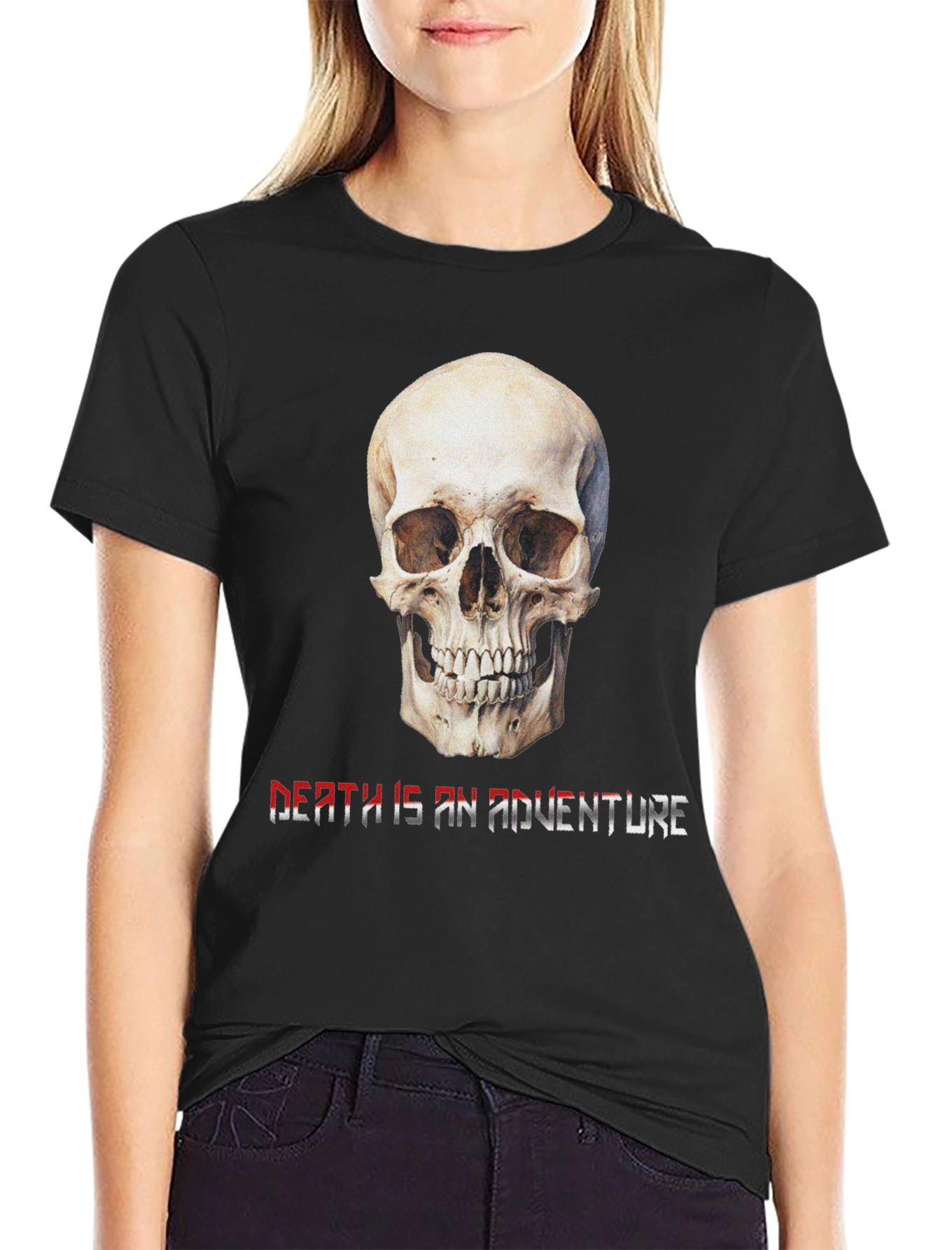 Skull Death is an Adventure Graphic Tee