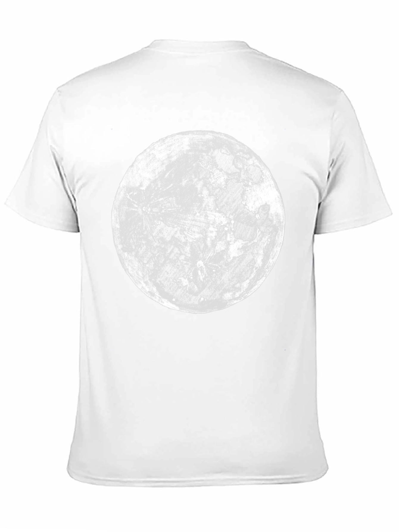 Moon Graphic Black T-Shirt
