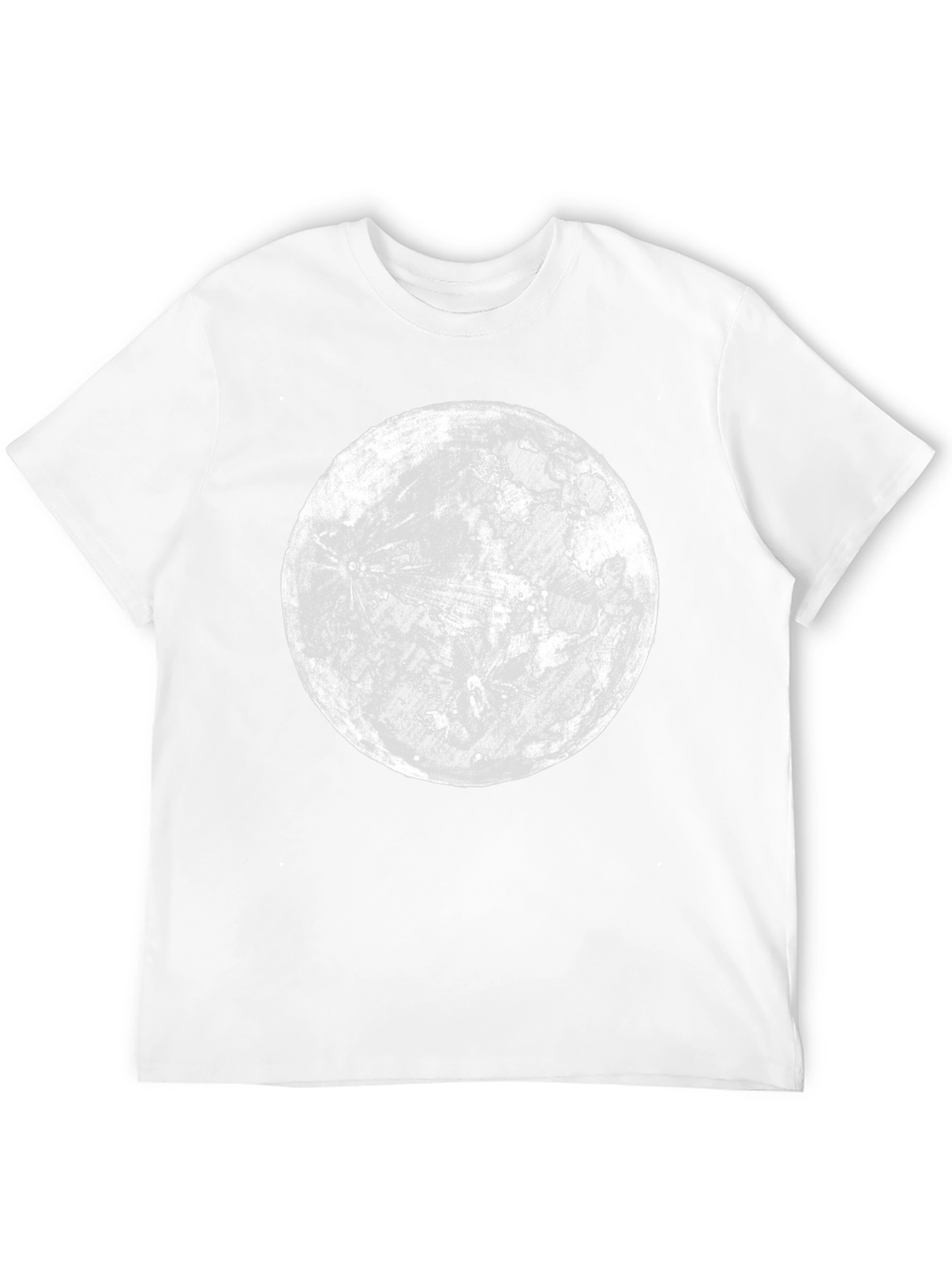 Moon Graphic Black T-Shirt