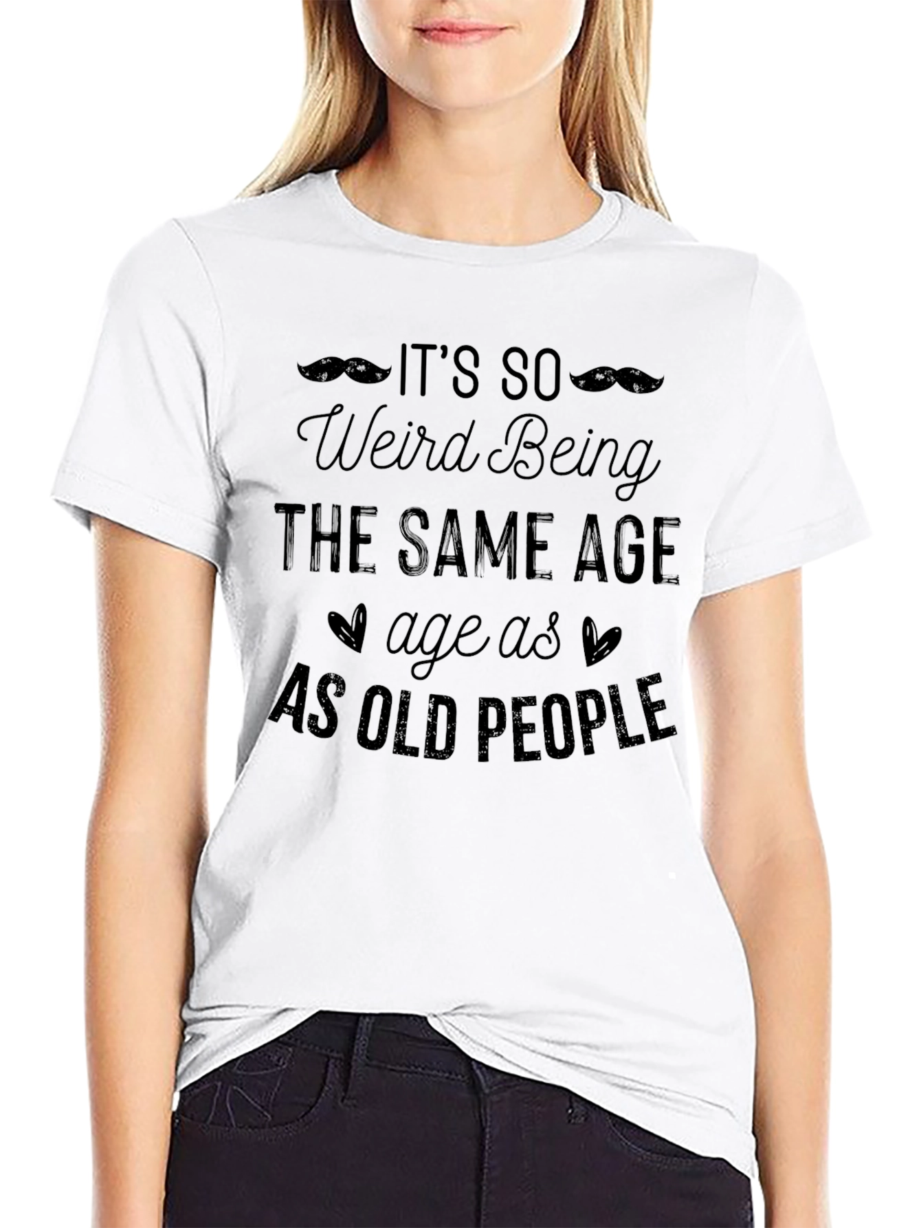 Funny Age Saying Graphic T-Shirt for Men