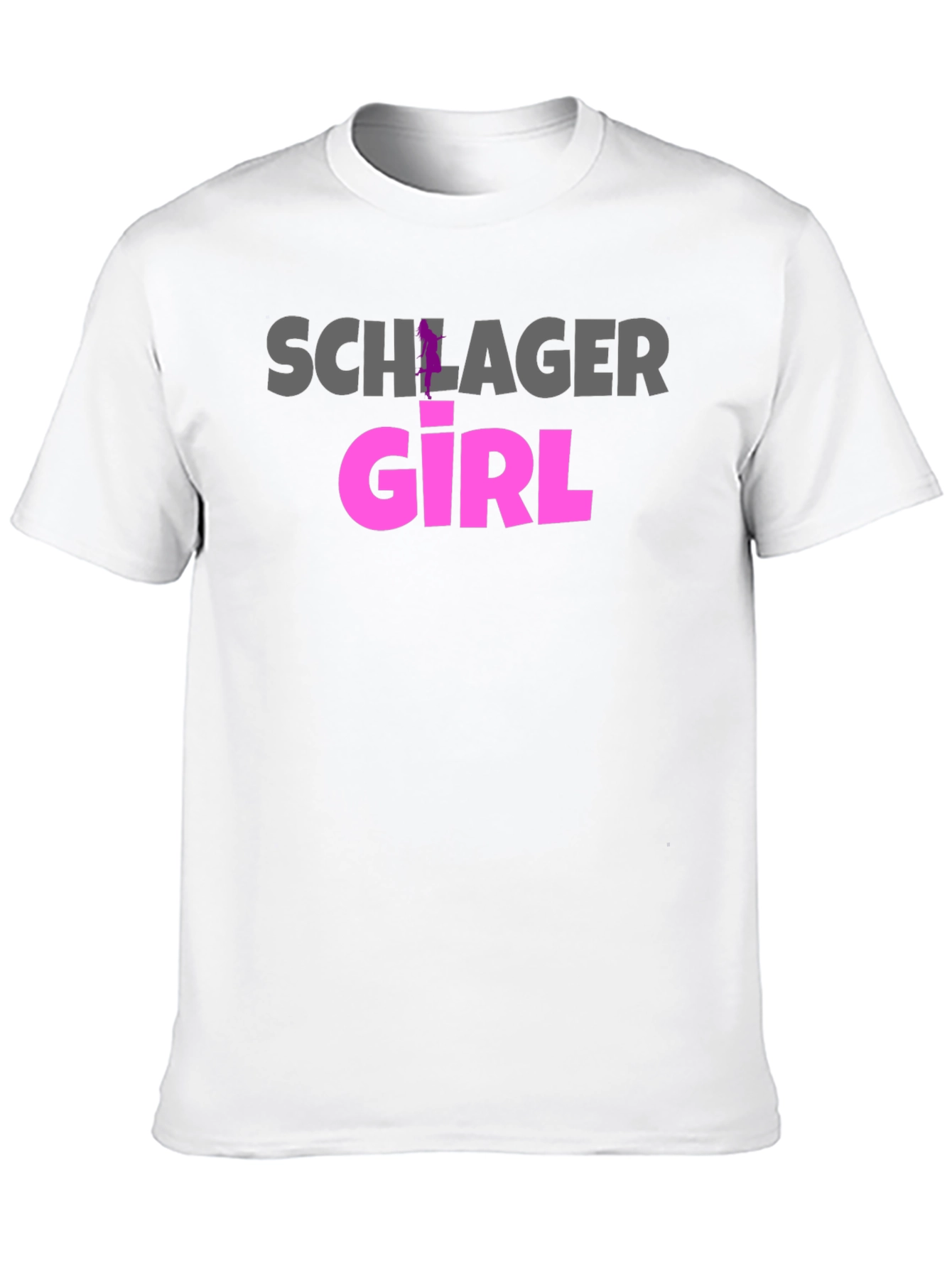 Schlager Girl T-Shirt - Fun Pop Music Tee