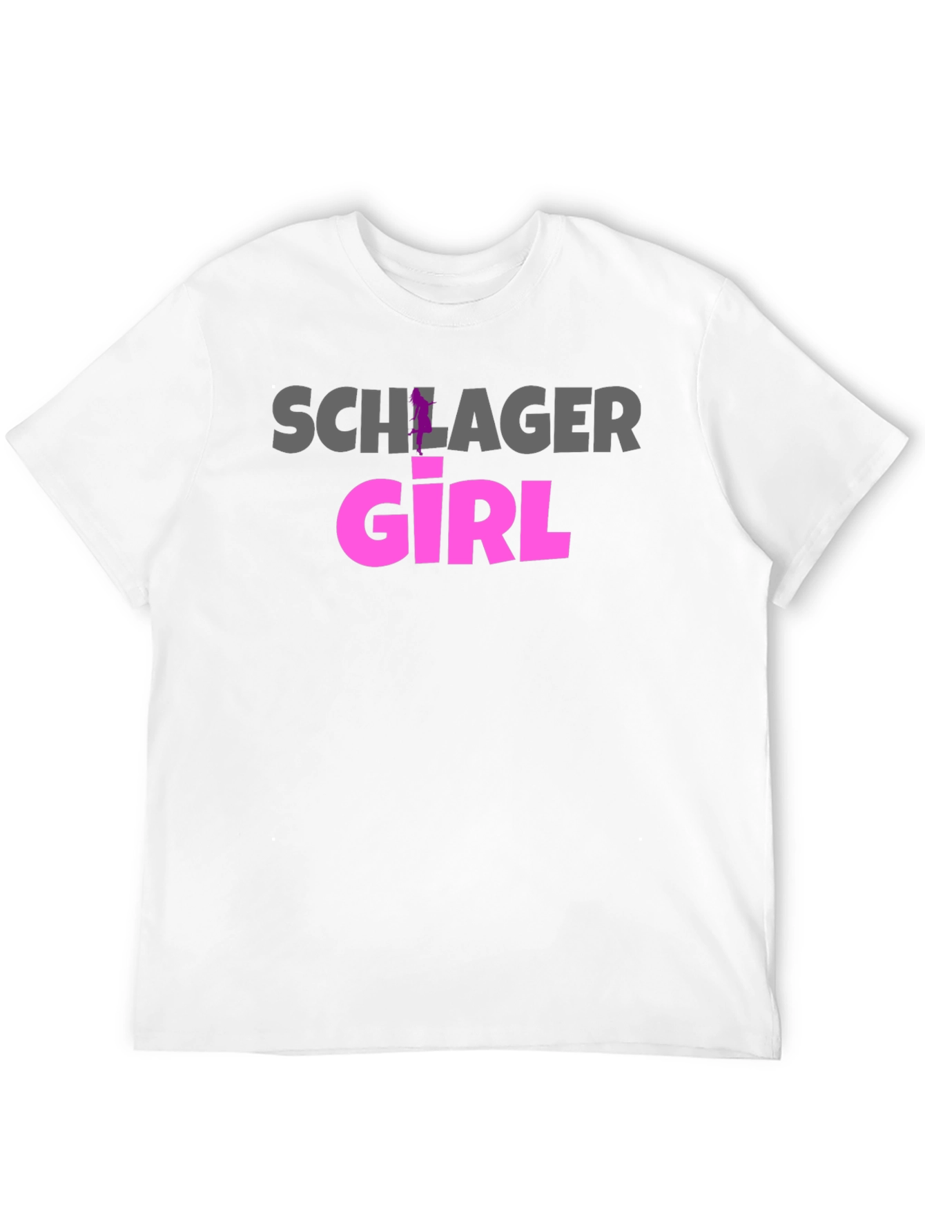 Schlager Girl T-Shirt - Fun Pop Music Tee