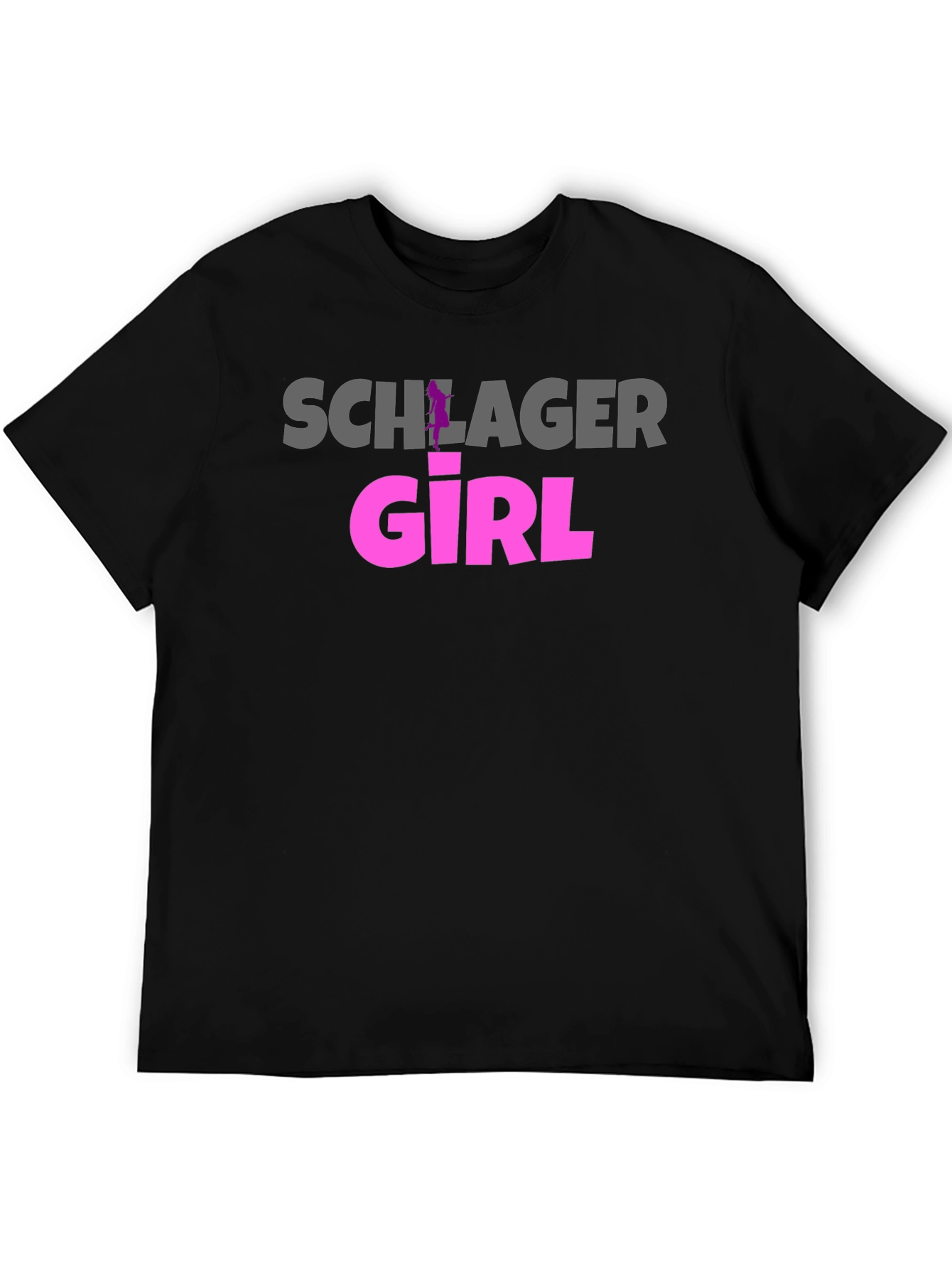 Schlager Girl T-Shirt - Fun Pop Music Tee