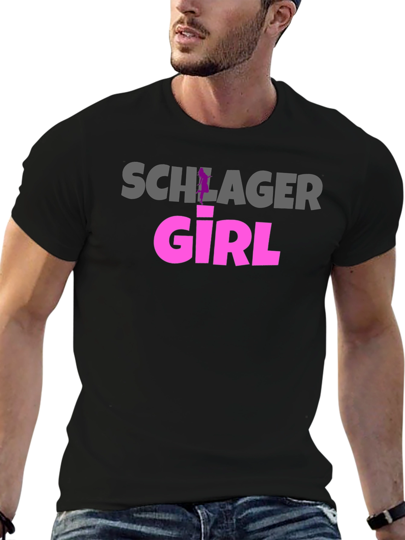 Schlager Girl T-Shirt - Fun Pop Music Tee