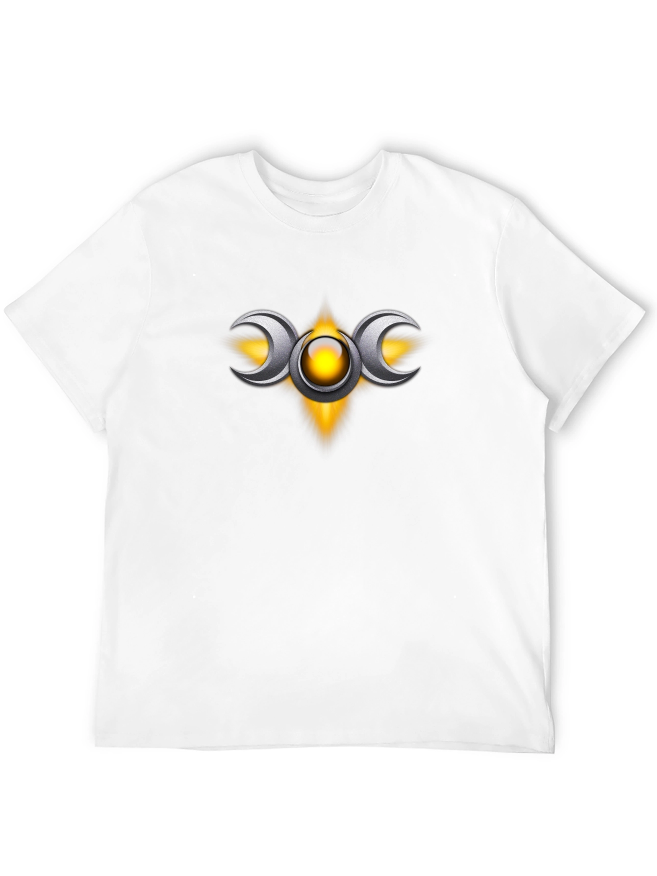 Triple Moon Goddess T-Shirt - Black