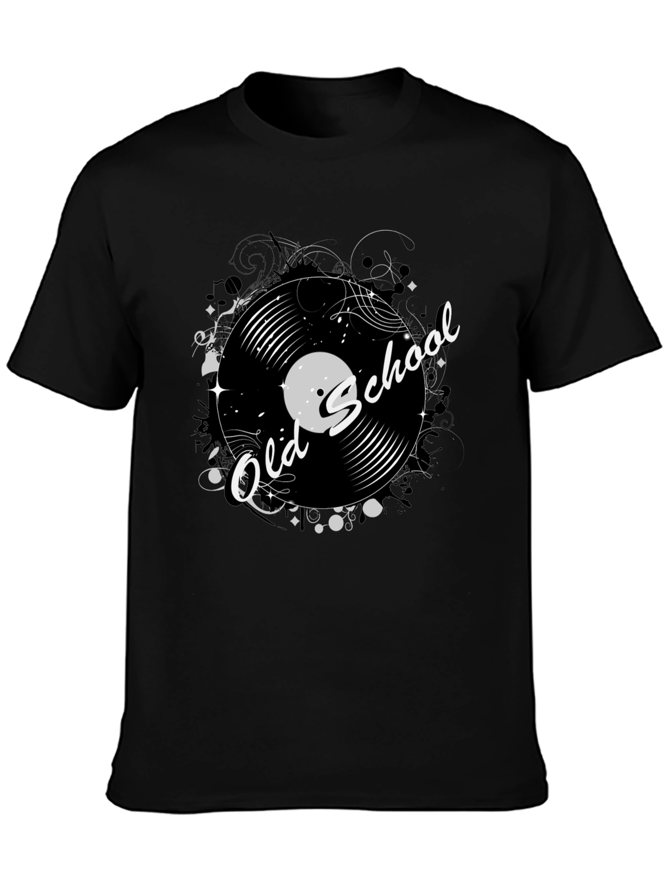 Old School Vinyl Record Graphic T-Shirt