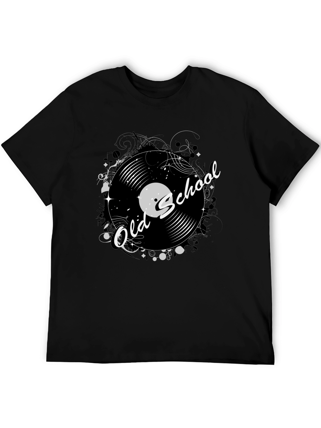 Old School Vinyl Record Graphic T-Shirt