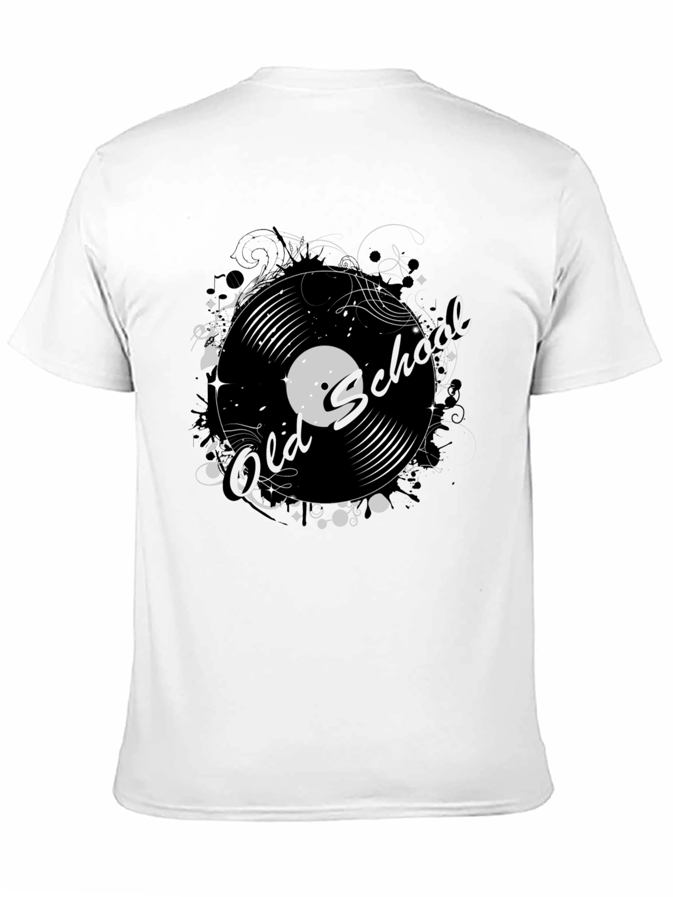 Old School Vinyl Record Graphic T-Shirt