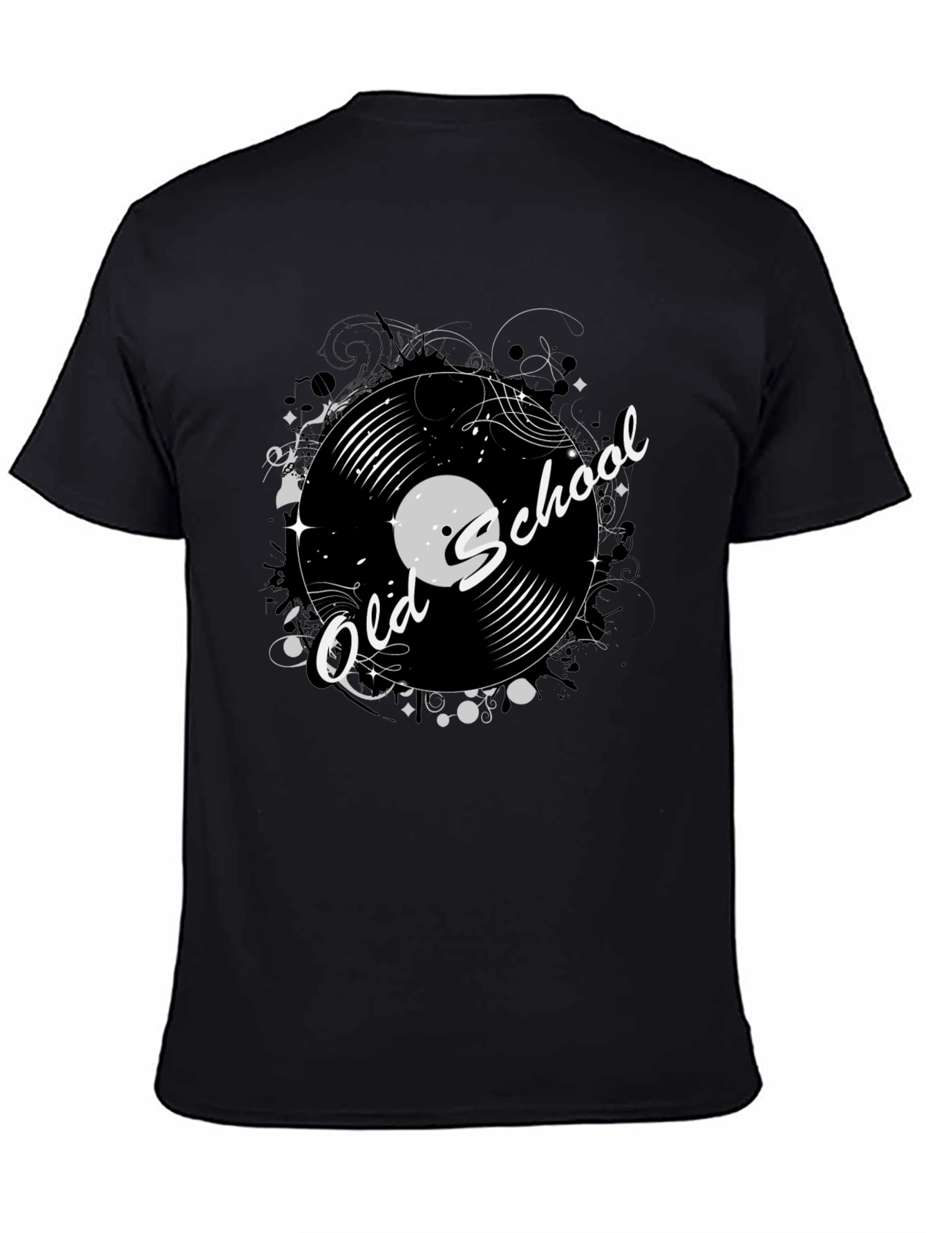 Old School Vinyl Record Graphic T-Shirt