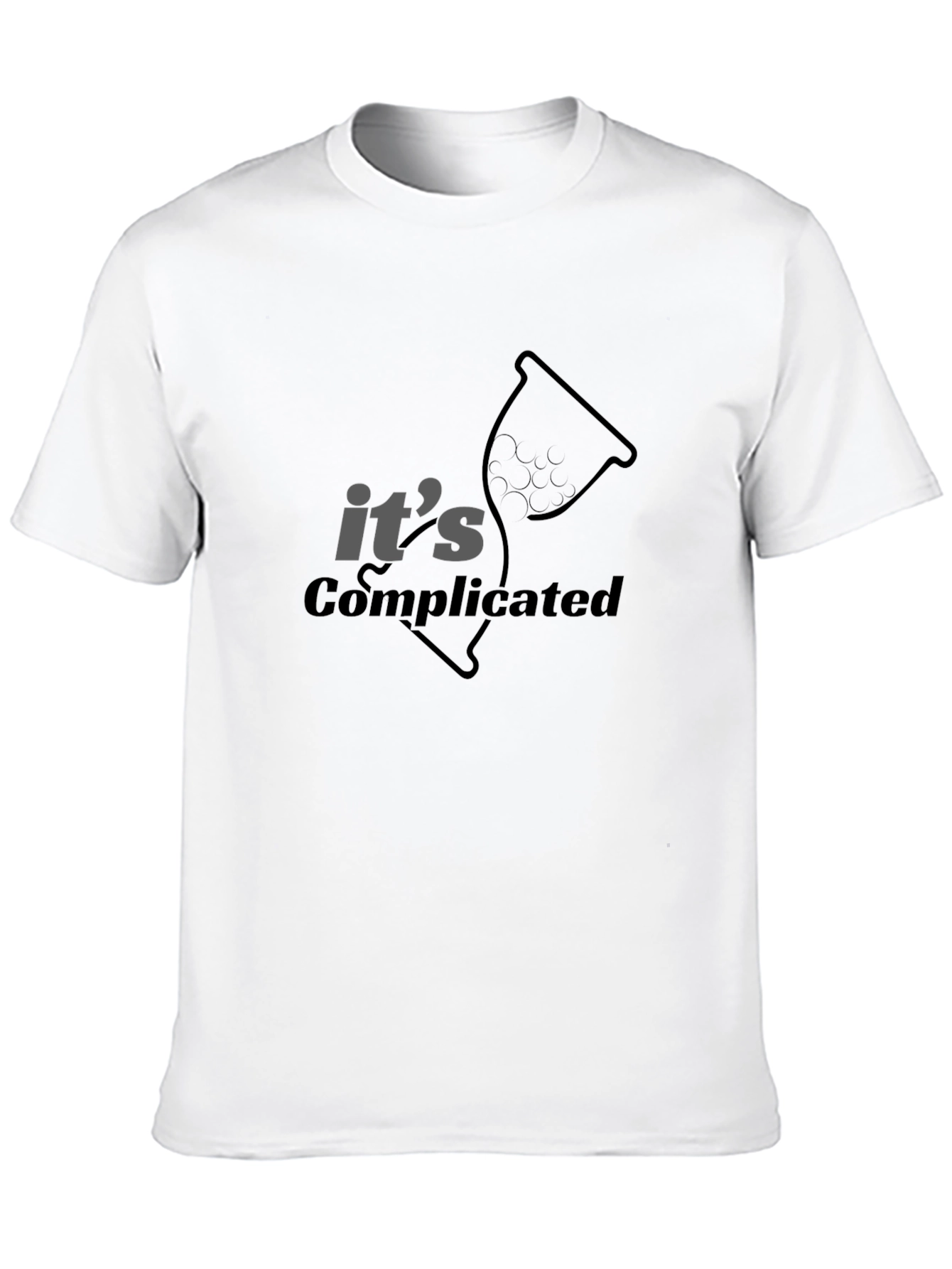Its Complicated Graphic Tee - Soft Cotton Blend