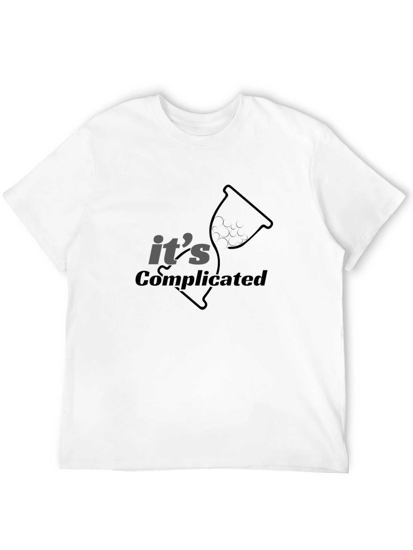 Its Complicated Graphic Tee - Soft Cotton Blend
