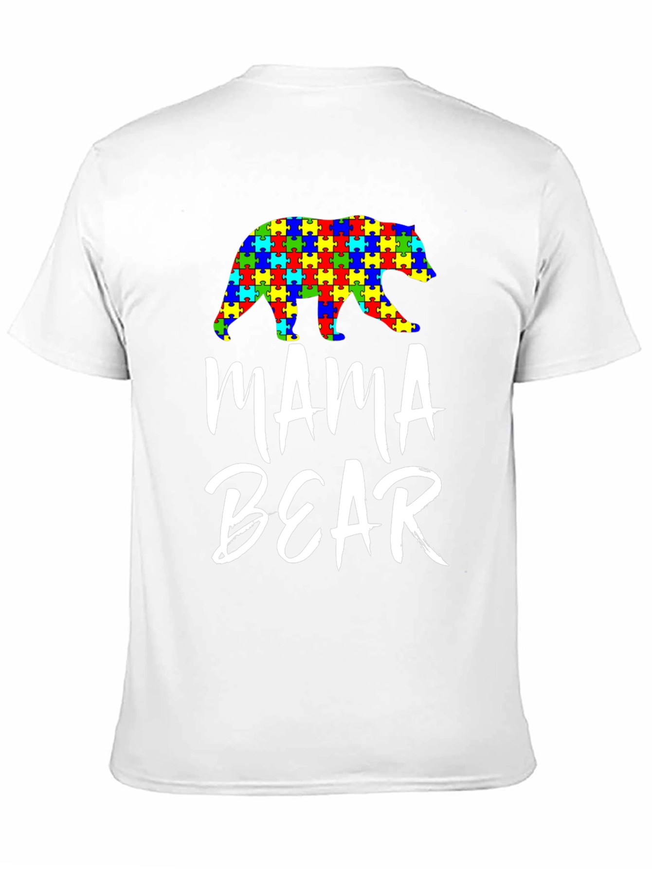 Mama Bear Autism Awareness T-Shirt