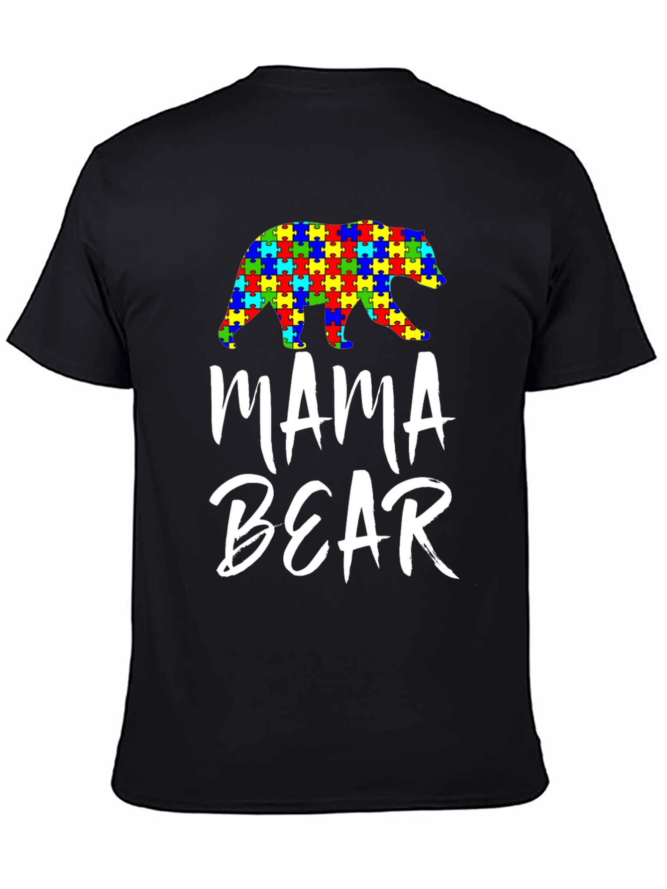 Mama Bear Autism Awareness T-Shirt