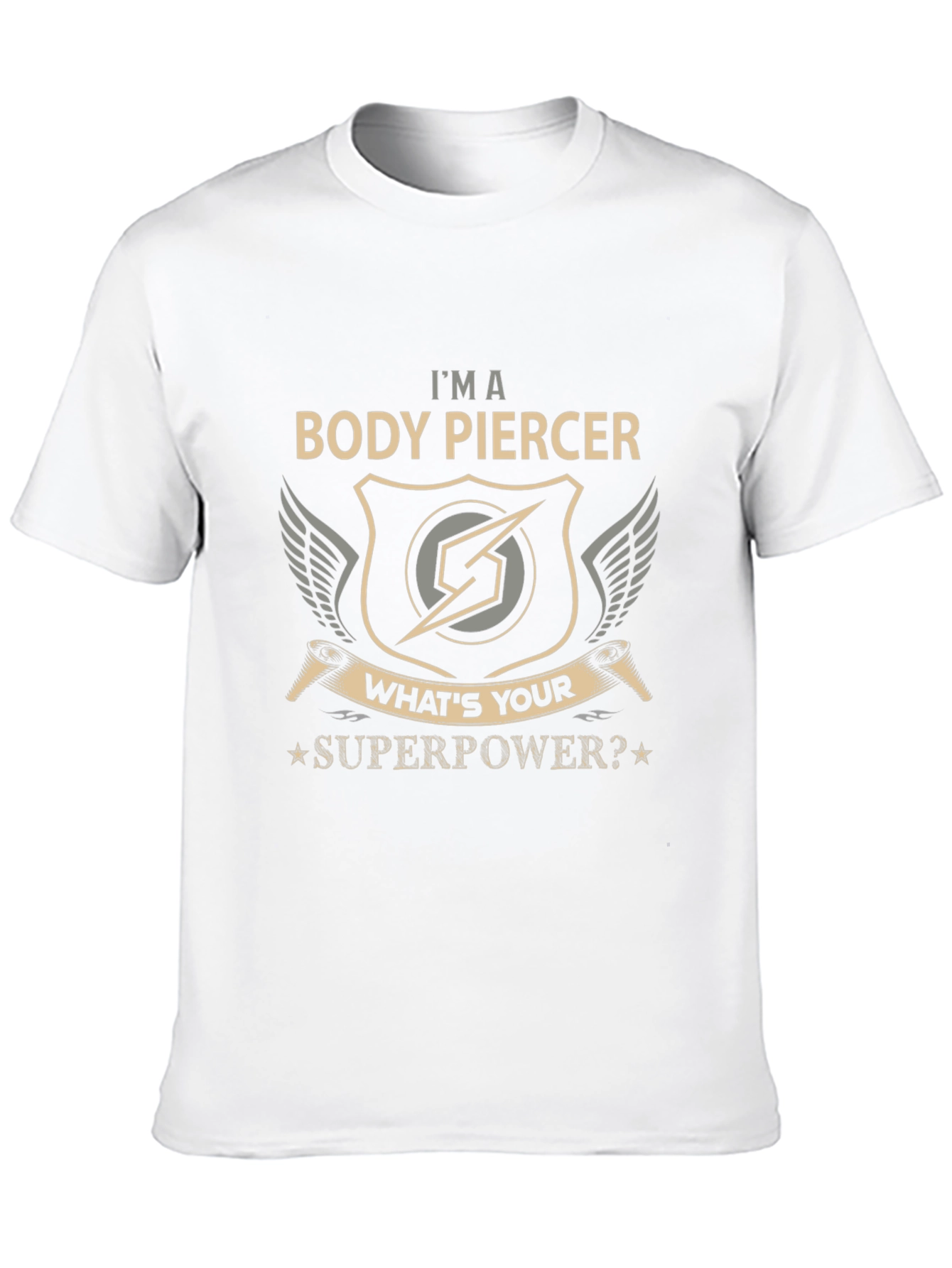Body Piercer Superpower Graphic Tee