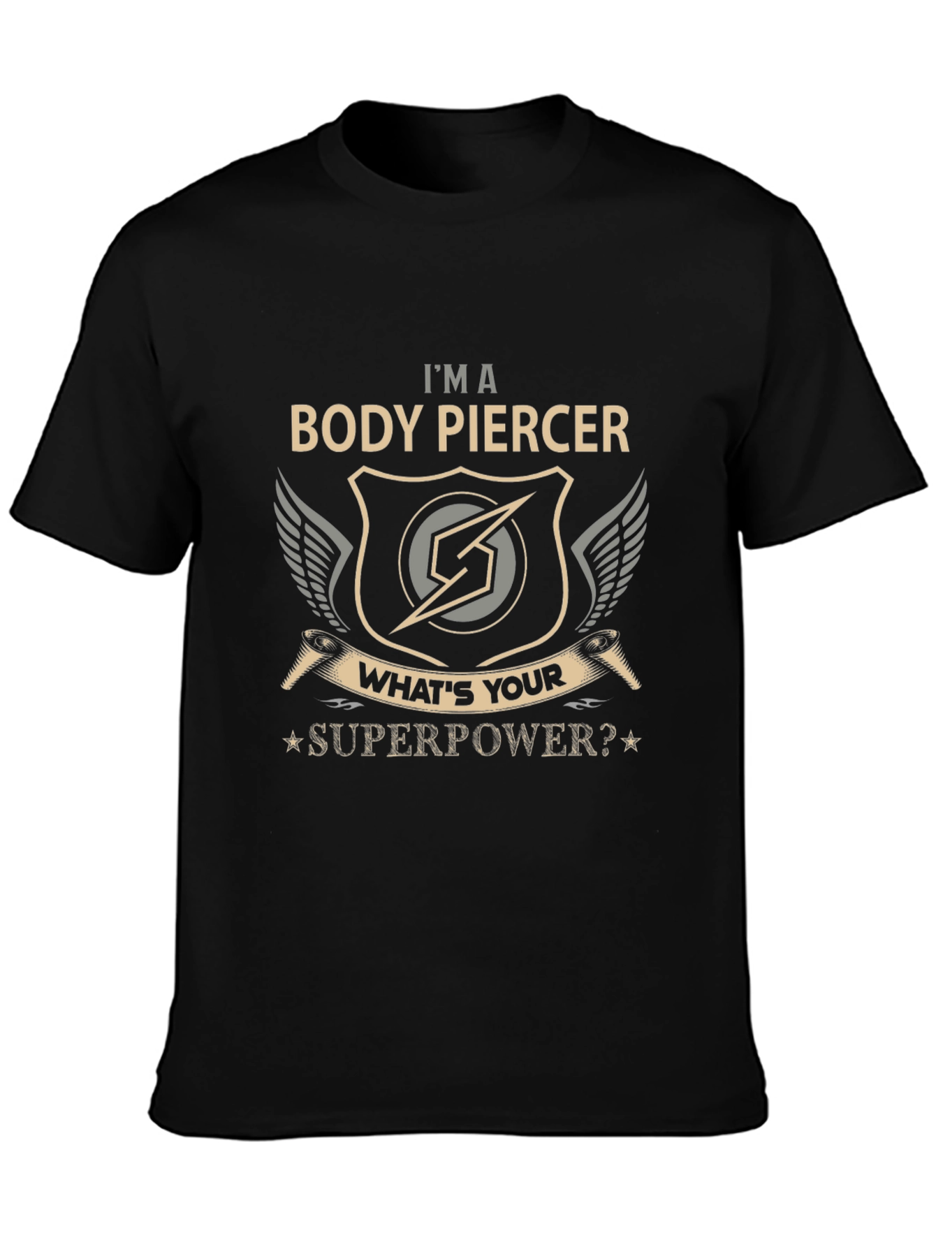 Body Piercer Superpower Graphic Tee