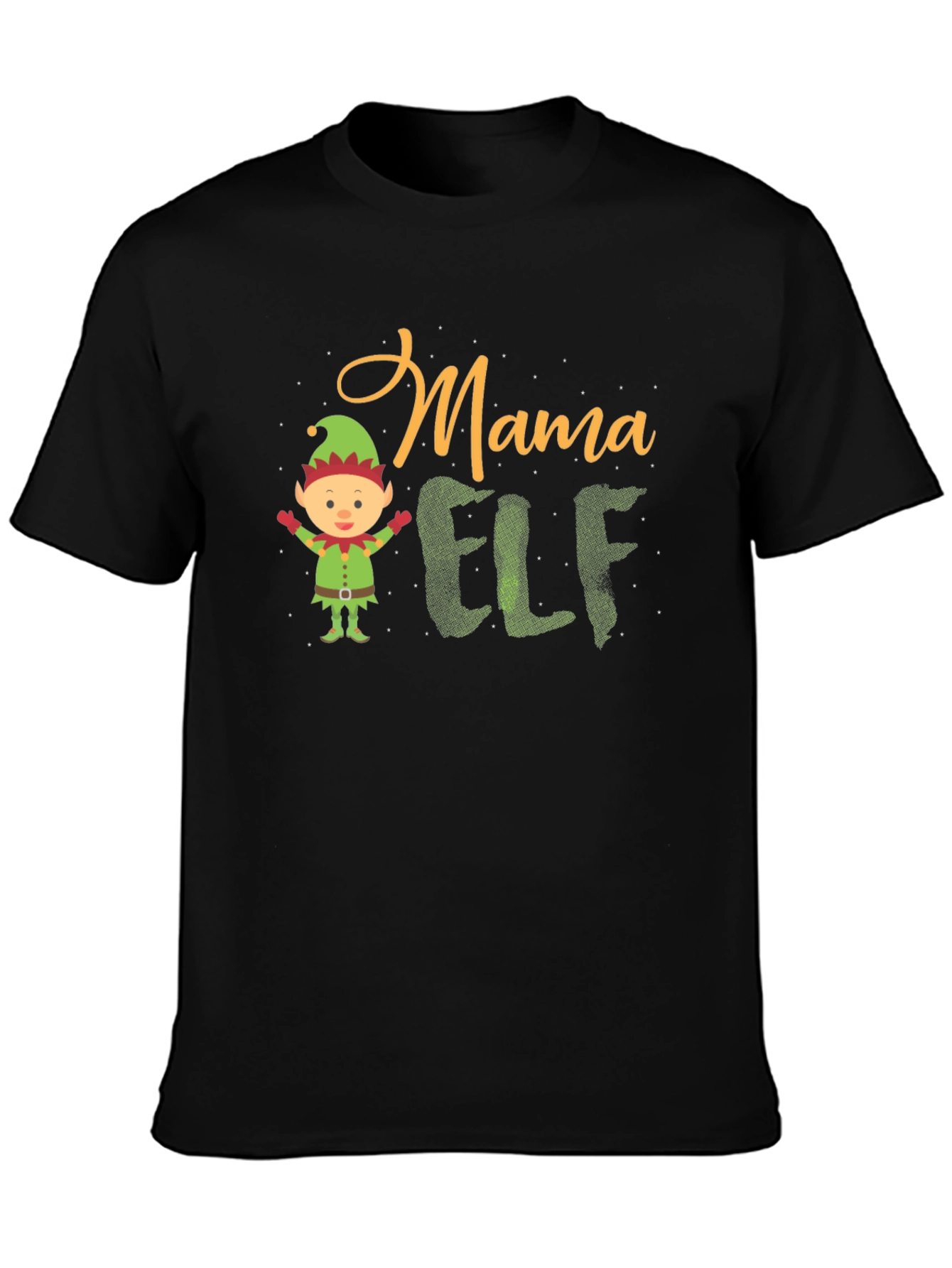 Mama Elf Christmas T-Shirt