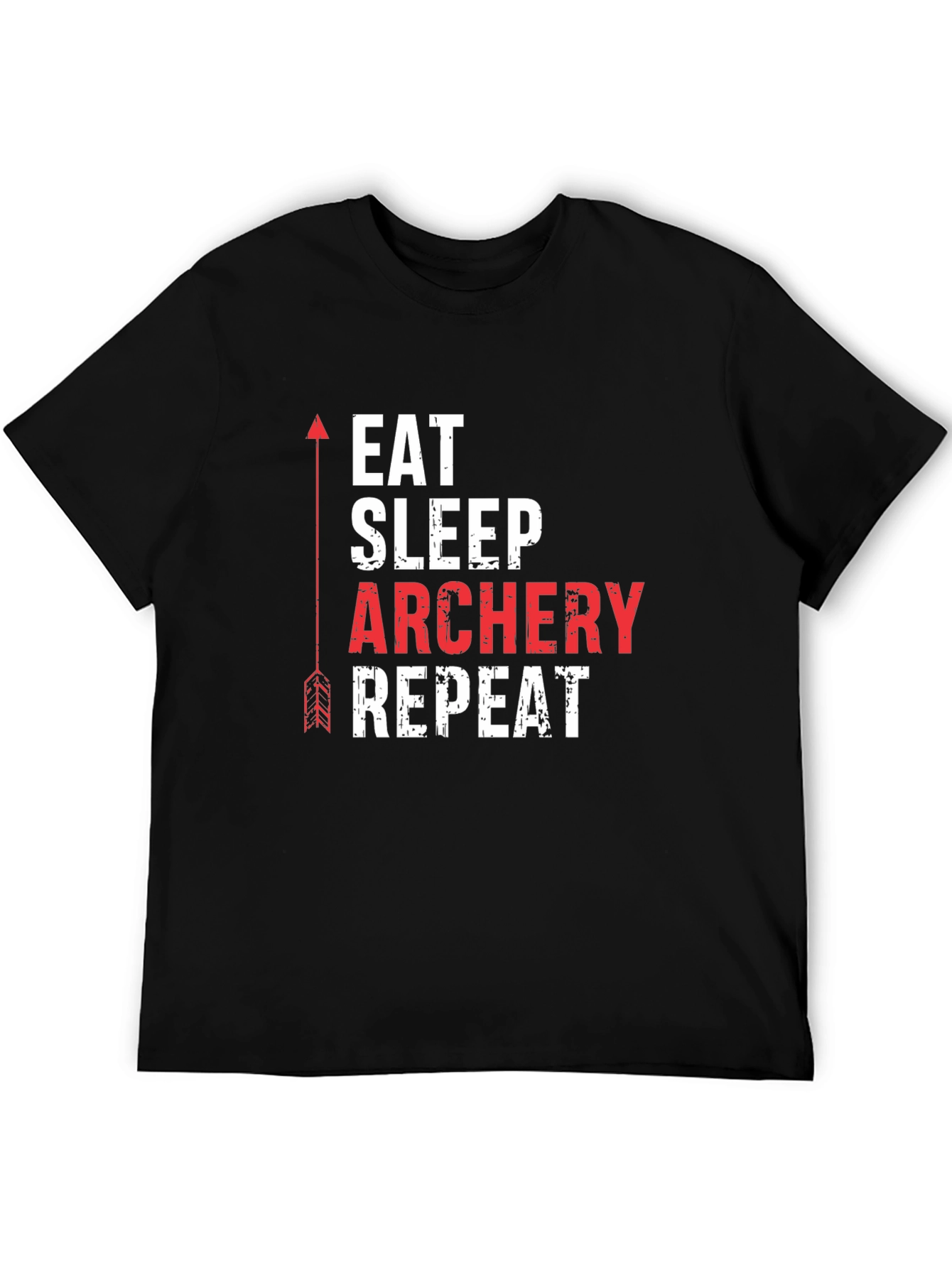 Eat Sleep Archery Repeat Graphic Tee