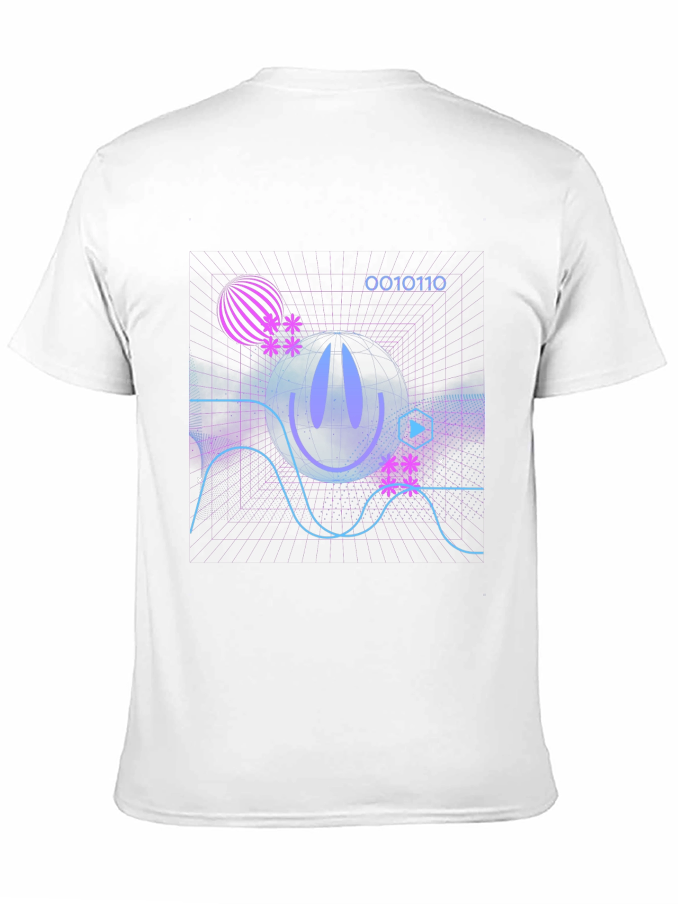 Cyberpunk Grid T-Shirt