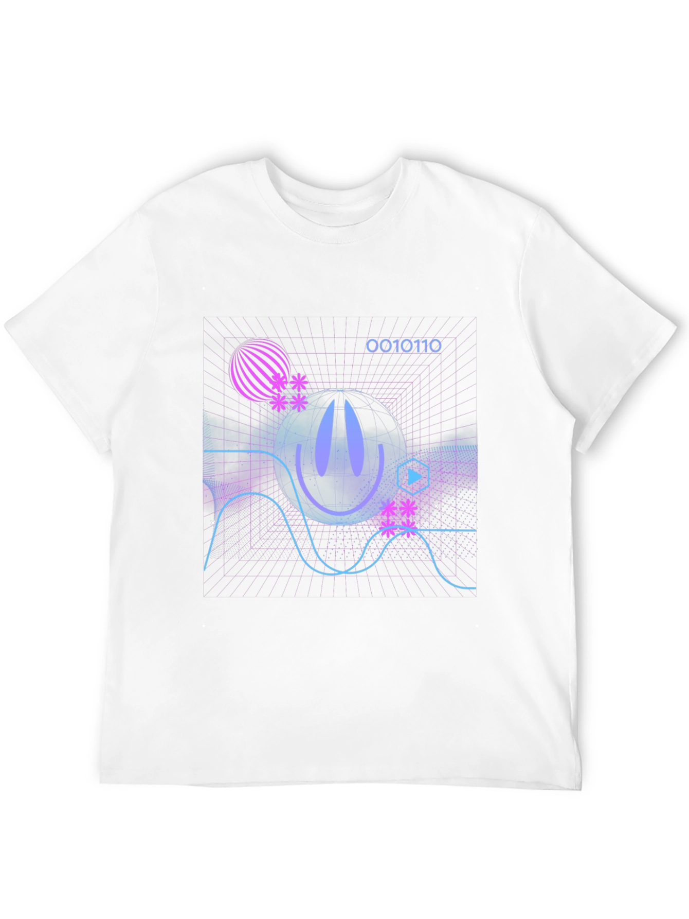 Cyberpunk Grid T-Shirt