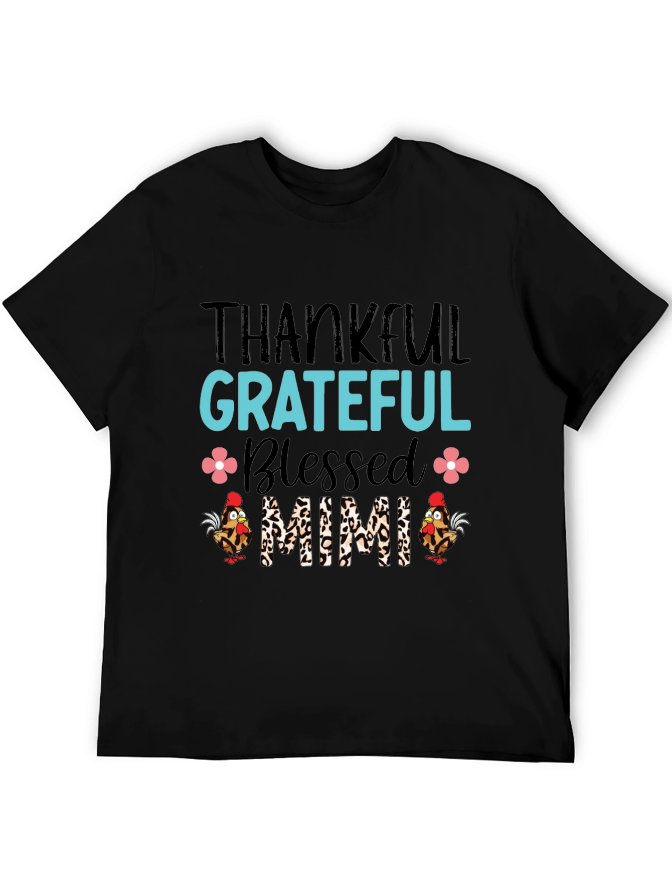 Thankful Grateful Blessed Mimi T-Shirt