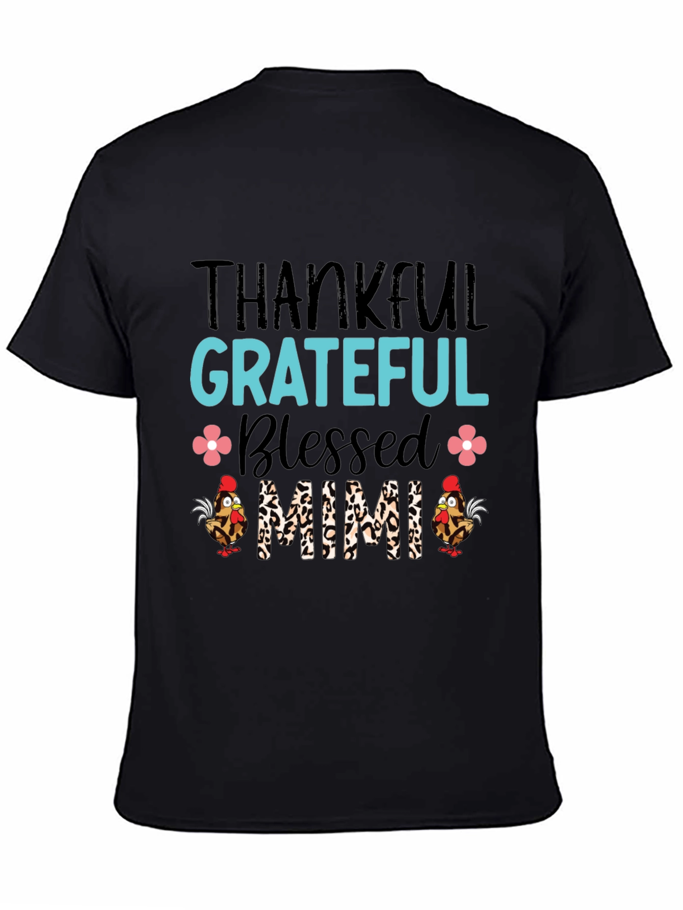 Thankful Grateful Blessed Mimi T-Shirt
