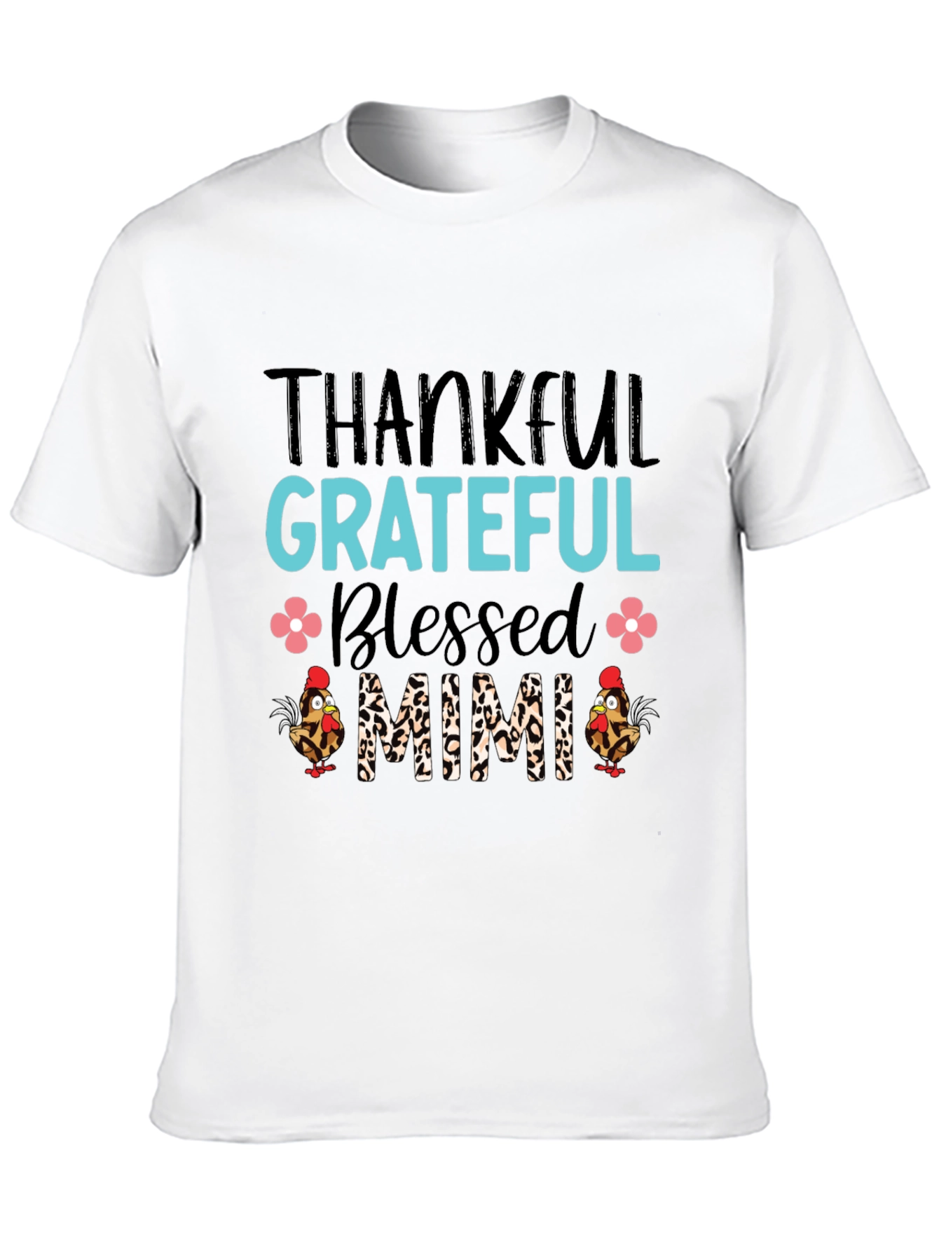 Thankful Grateful Blessed Mimi T-Shirt