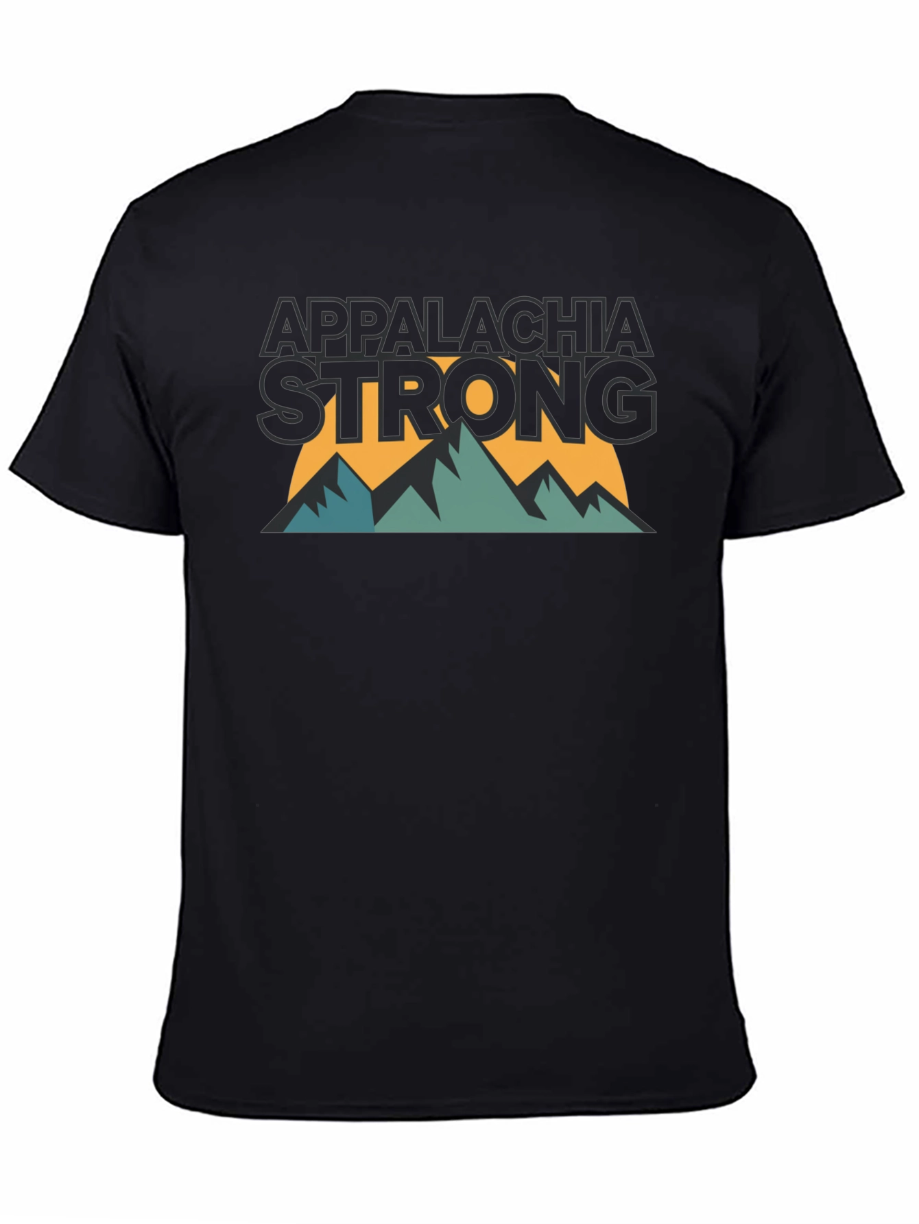 Appalachia Strong Graphic T-Shirt - Black
