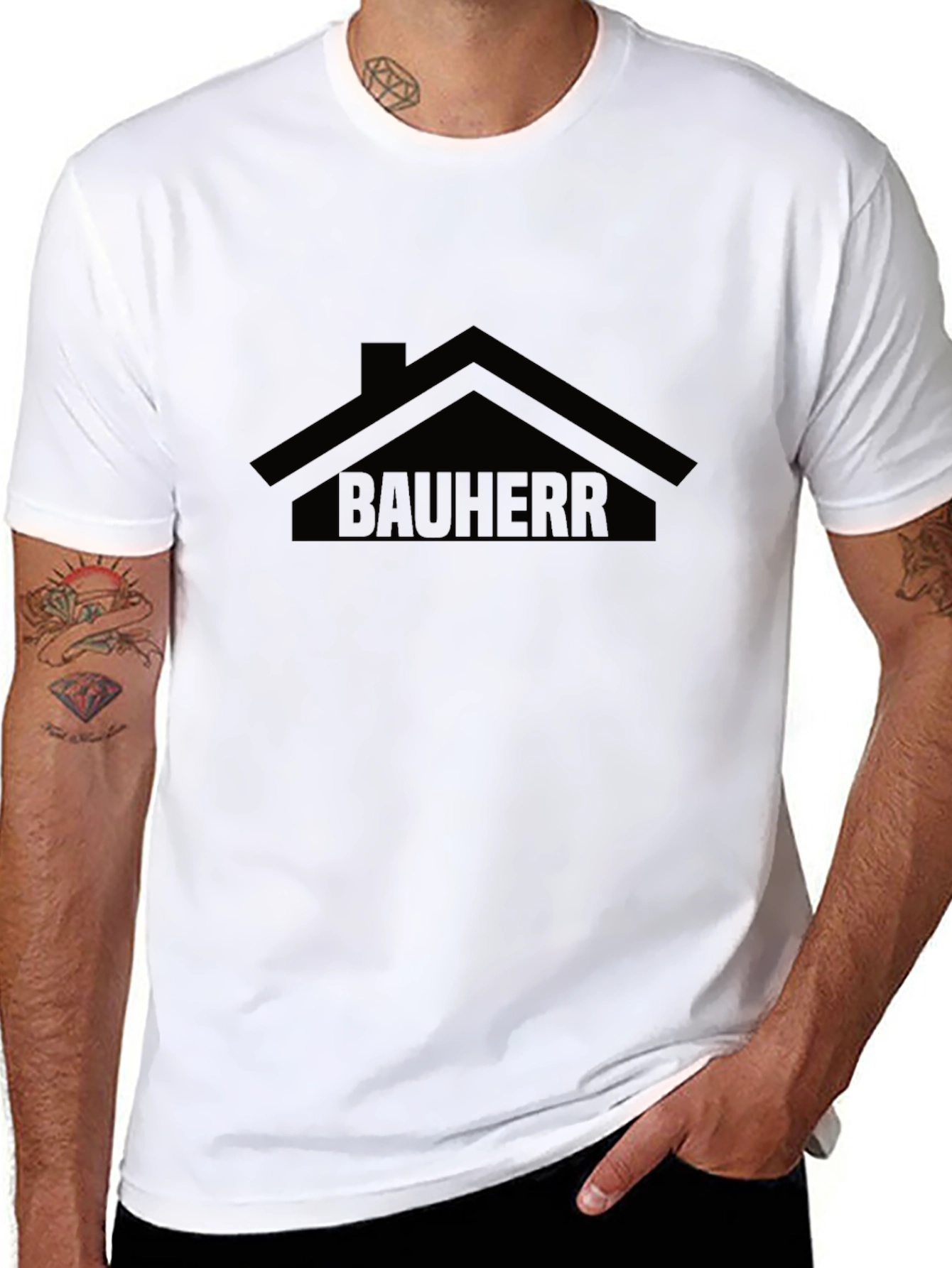 Bauherr Graphic Tee - Construction Boss Shirt