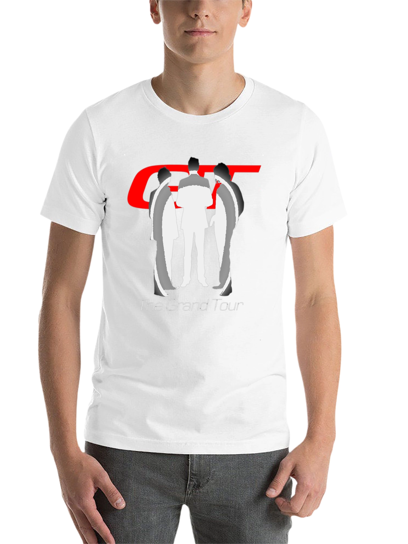 The Grand Tour Black Graphic T-Shirt
