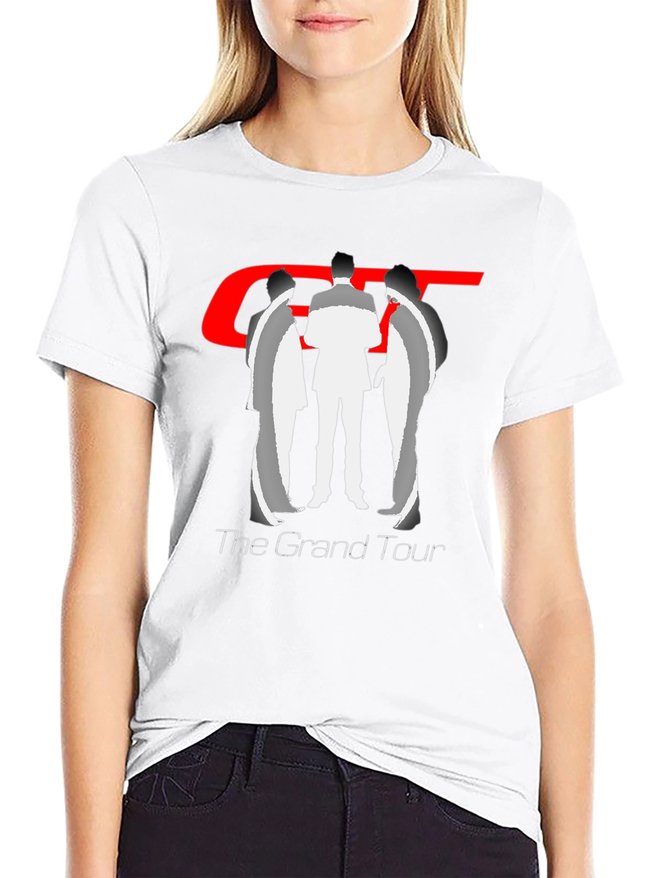 The Grand Tour Black Graphic T-Shirt