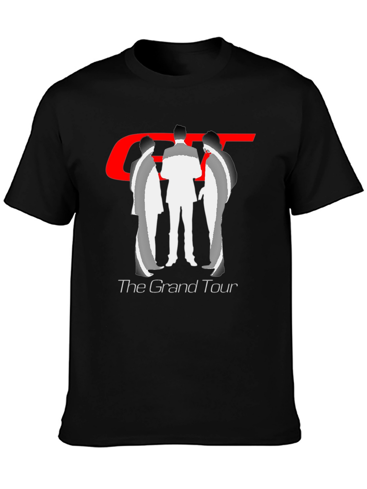The Grand Tour Black Graphic T-Shirt