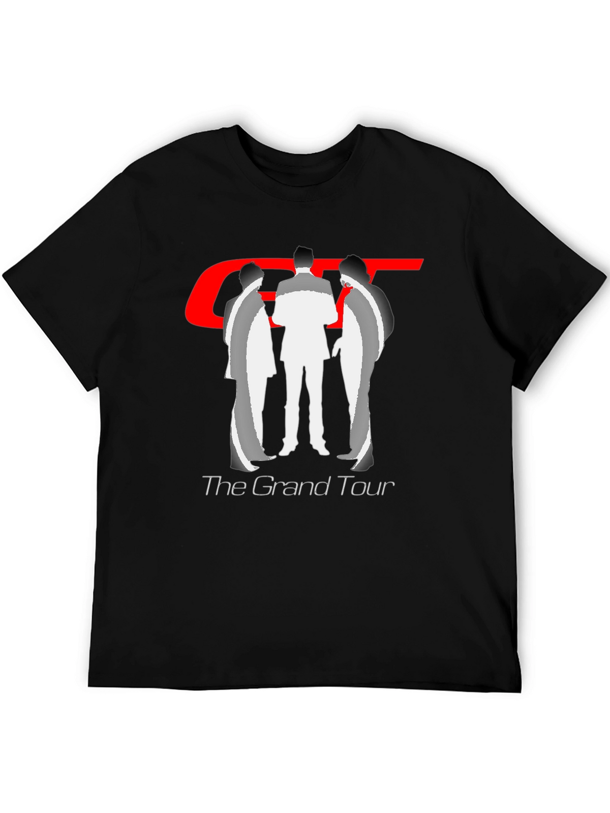 The Grand Tour Black Graphic T-Shirt