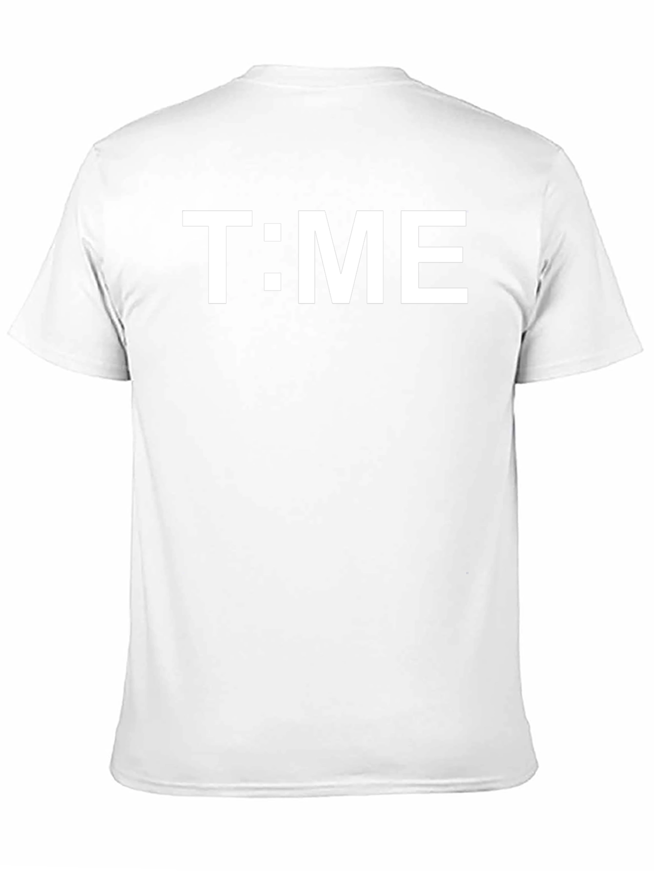 T:ME Black Graphic Tee - Trendy & Comfortable