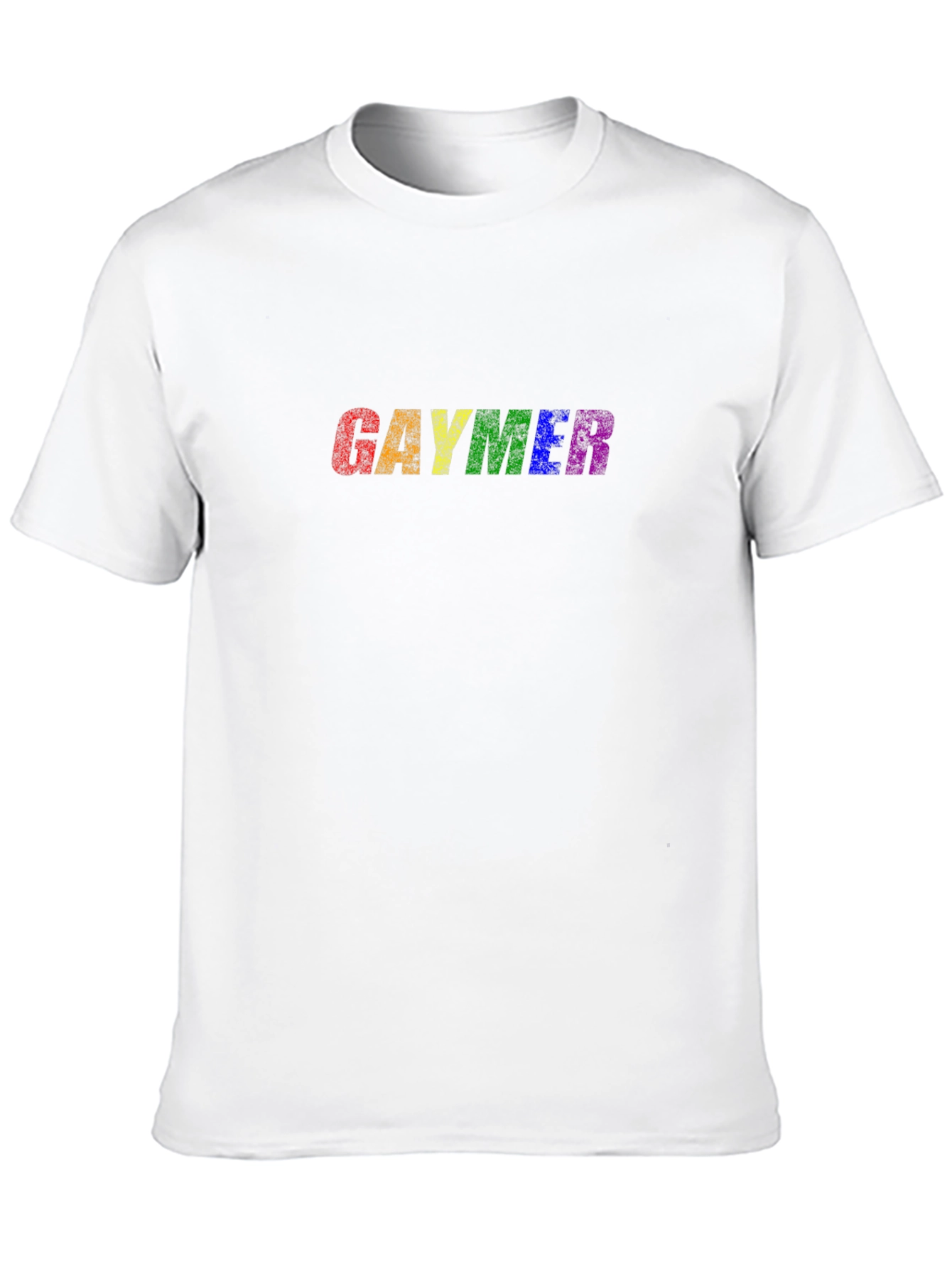 Gaymer Pride T-Shirt - Rainbow Gamer Tee